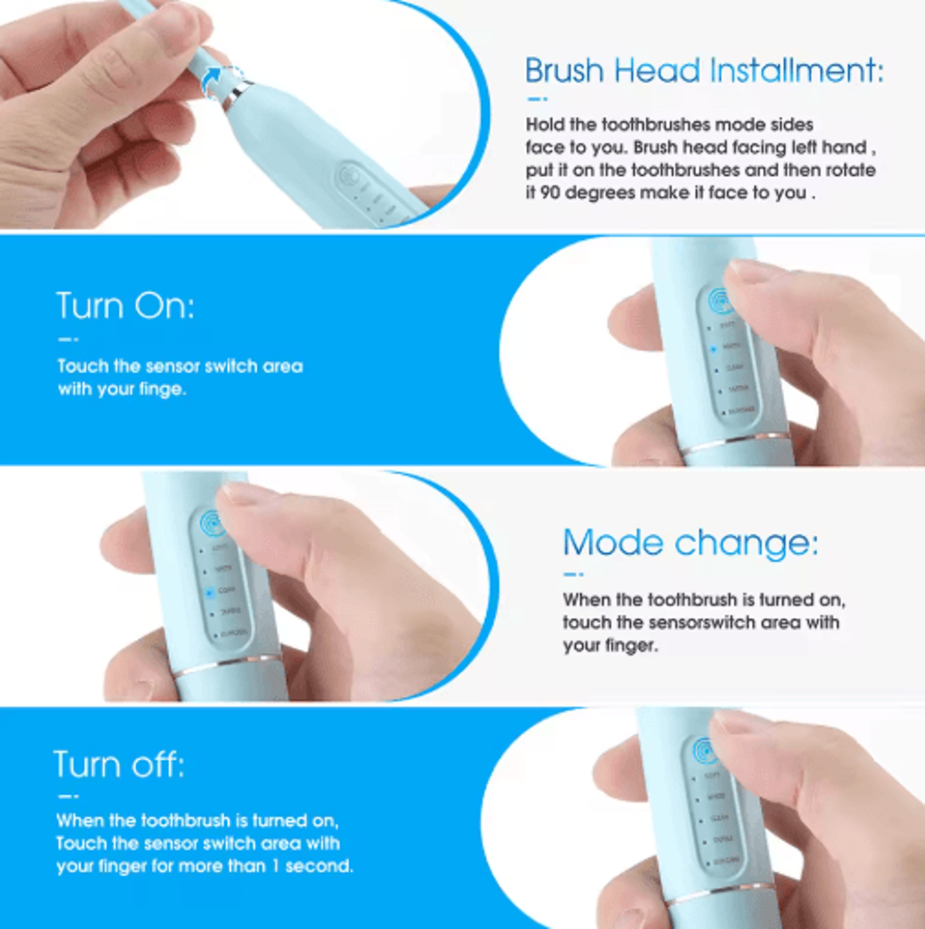 BrightClean Pro Electric Dental Calculus Remover  Teeth Care Device 4