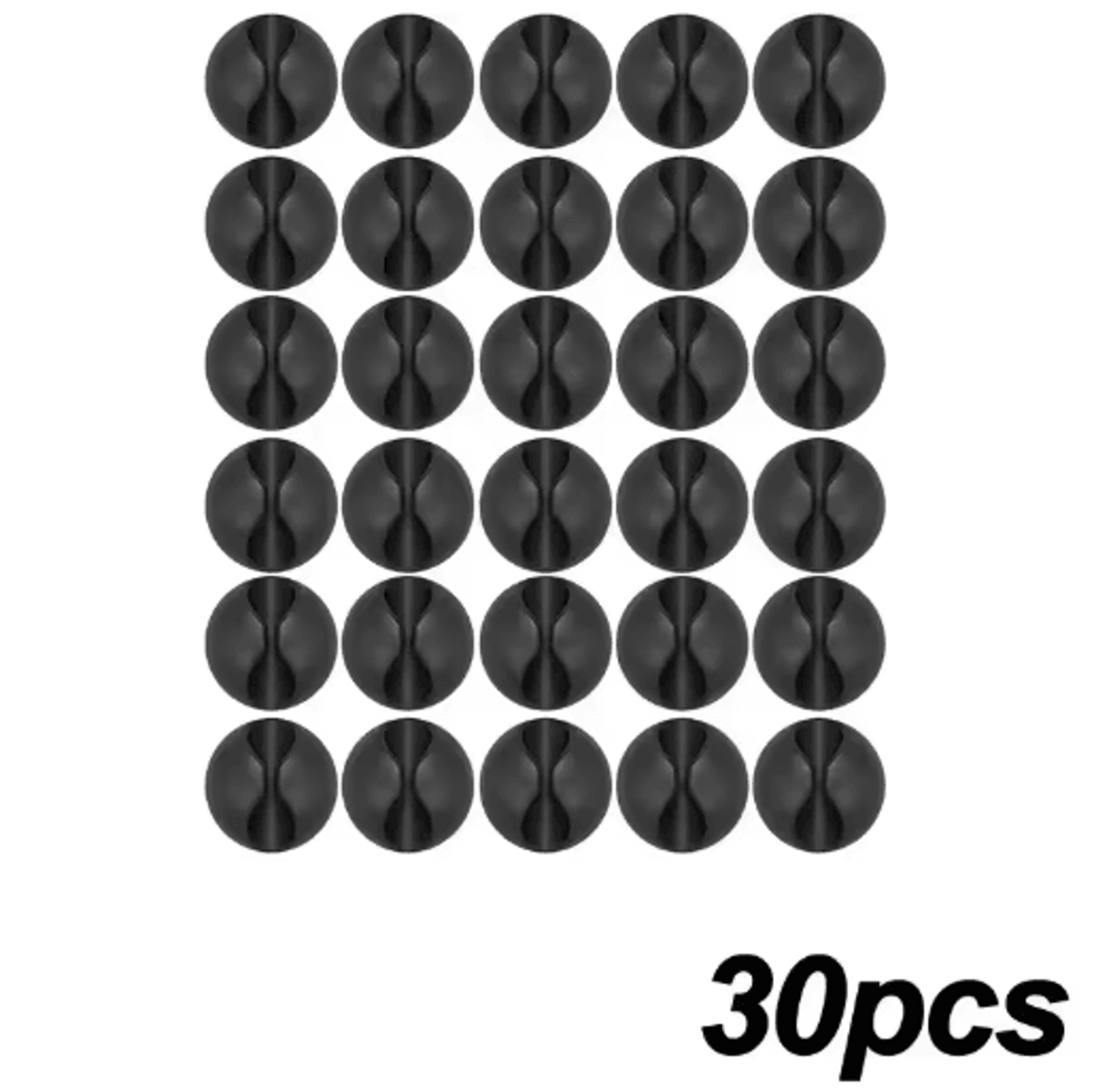 Silicone SelfAdhesive Cable Clips  Phone Cord Holder Organizer 12