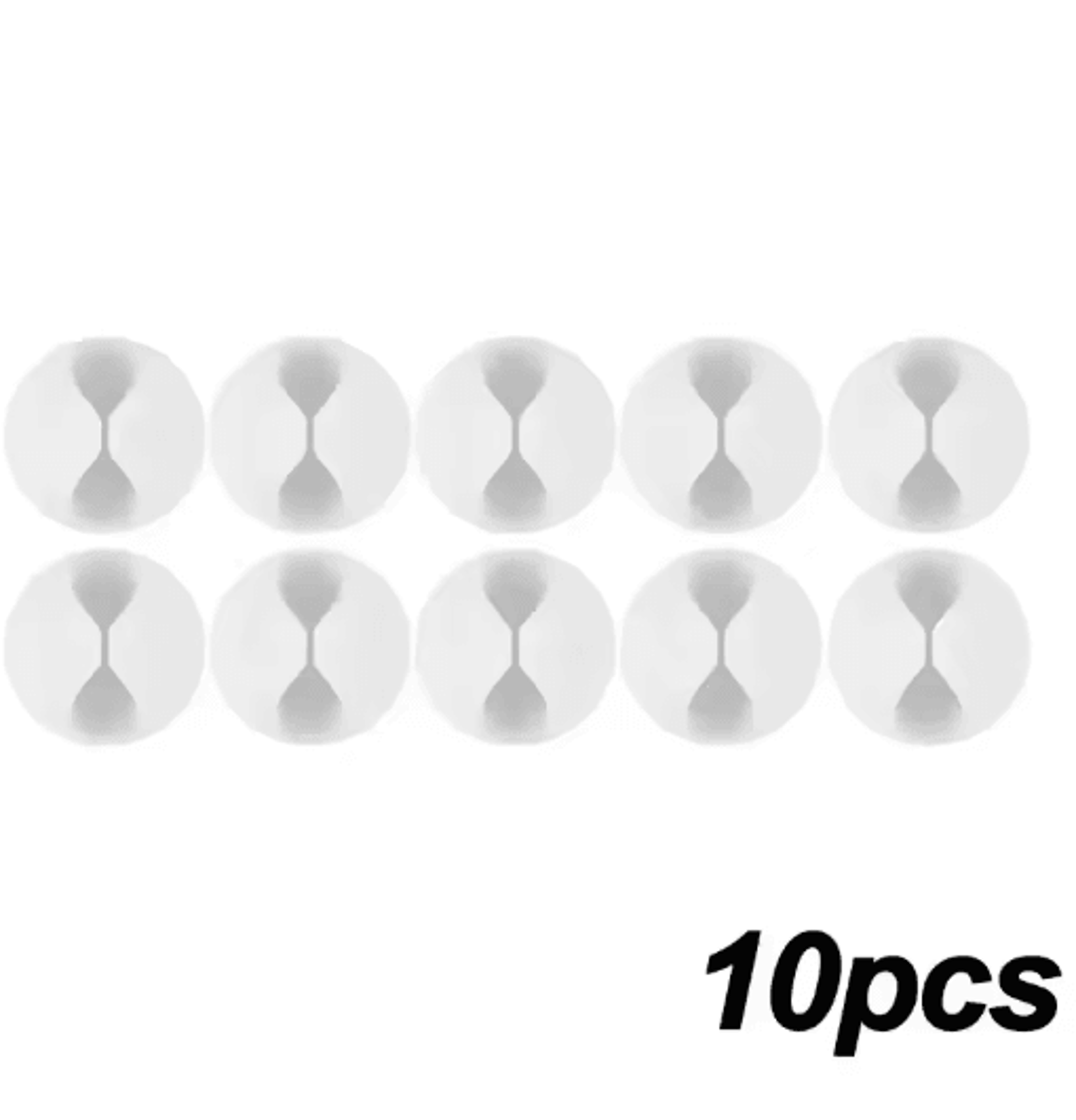 Silicone SelfAdhesive Cable Clips  Phone Cord Holder Organizer 9