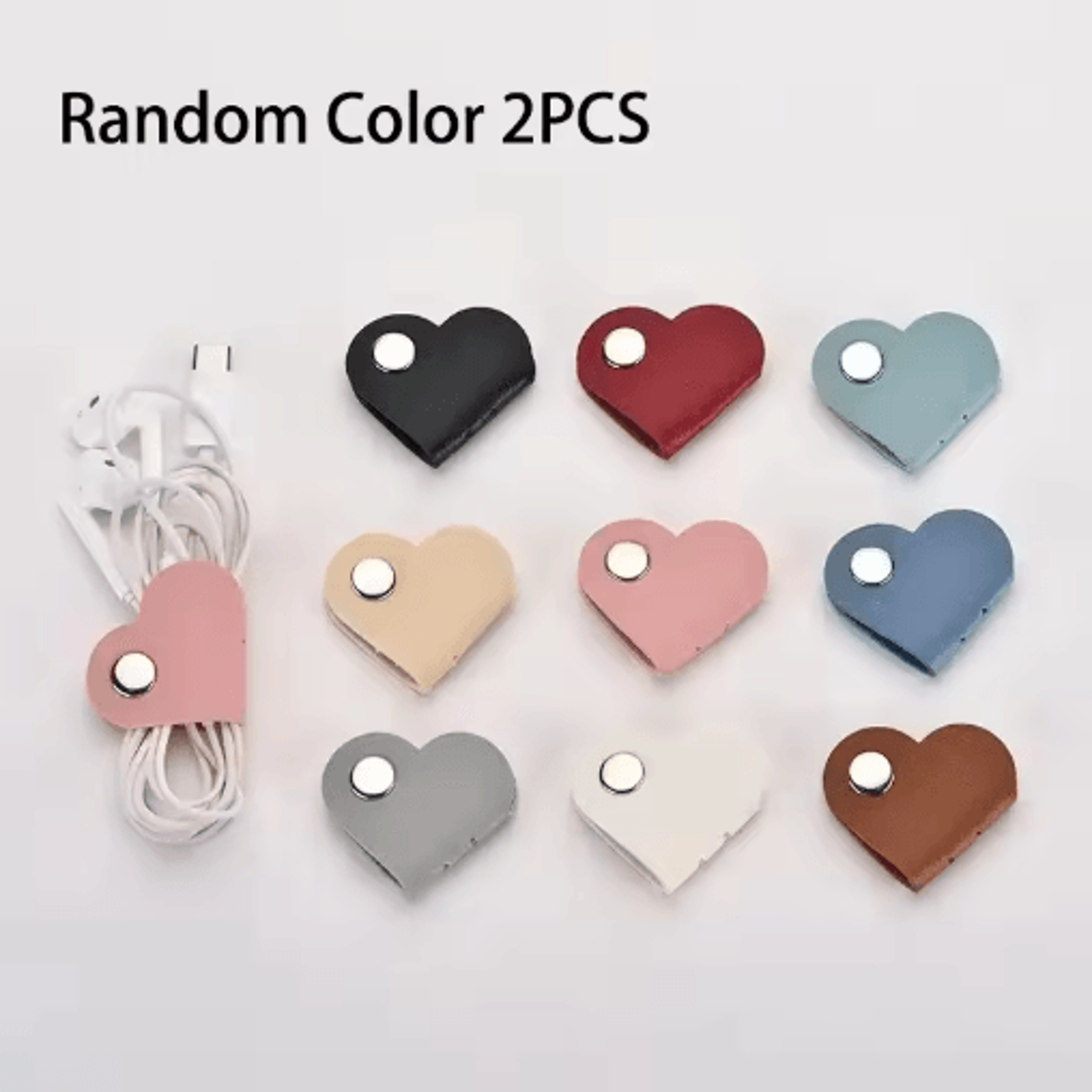 Mini Cable Winder Desk Cable Organizer Clips 5