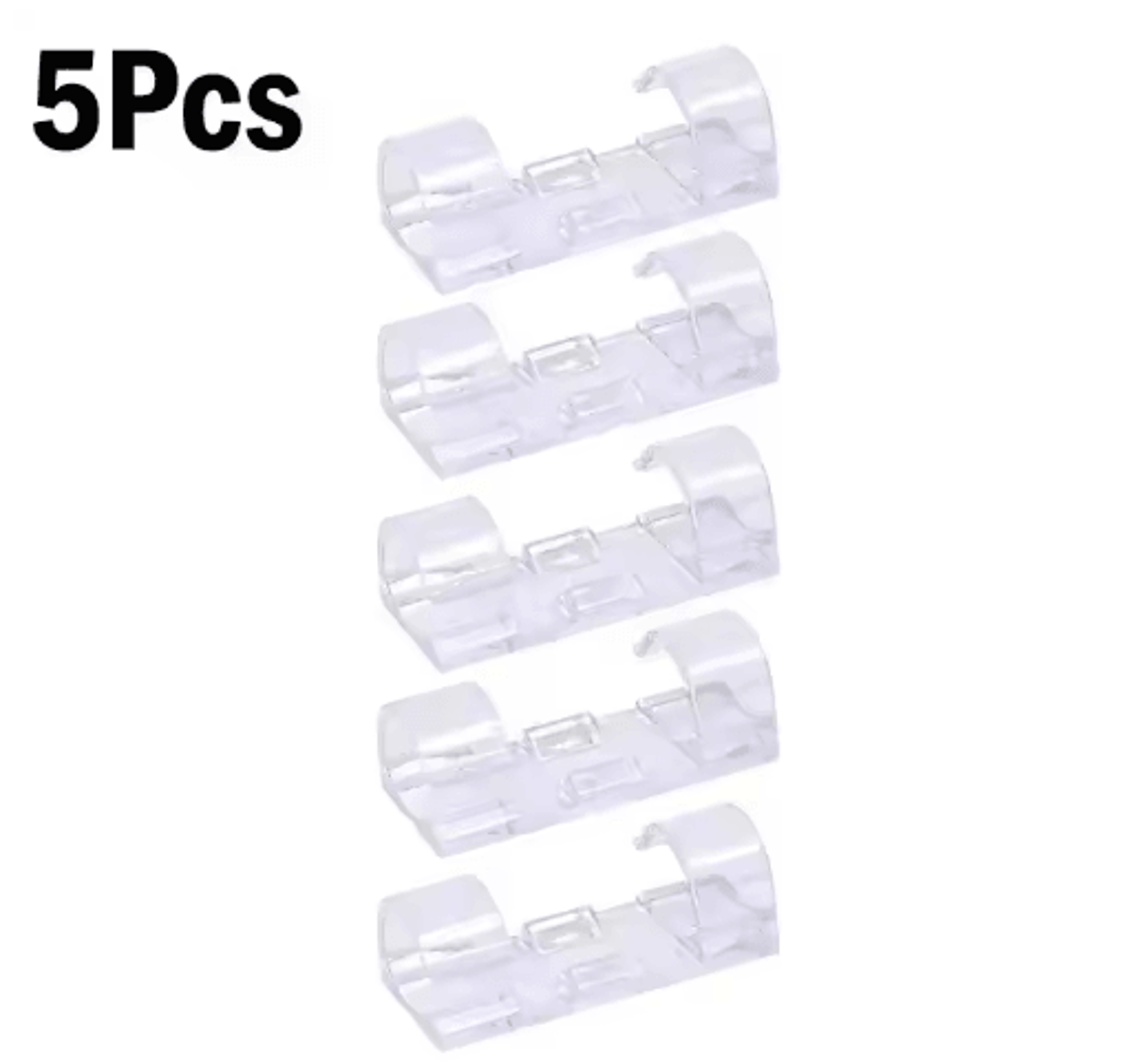 SelfAdhesive Cable Organizer Clips For Desktop And Wall Use 11