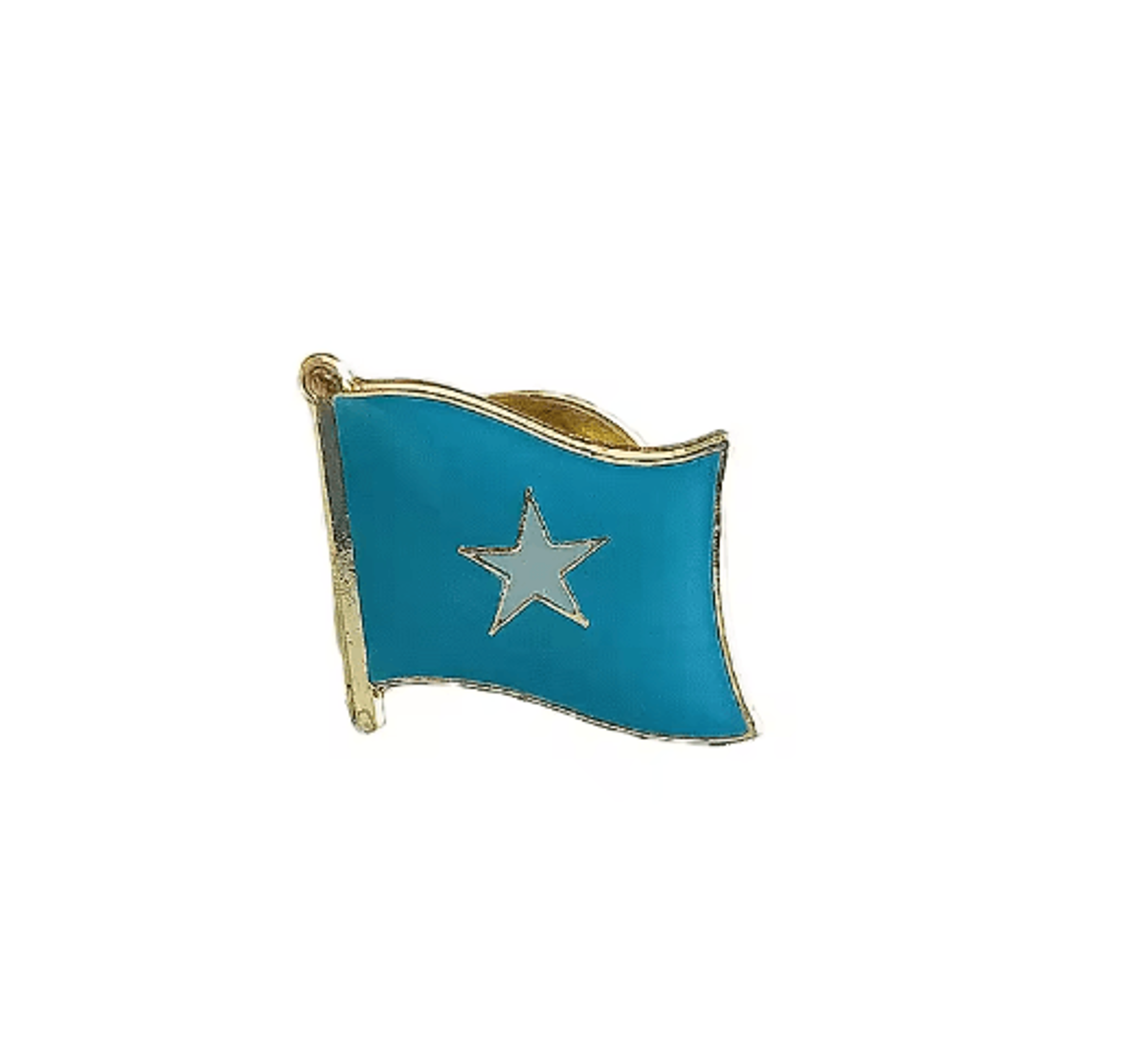 Somalia National Flag Crystal Enamel Lapel Pin Badge 2