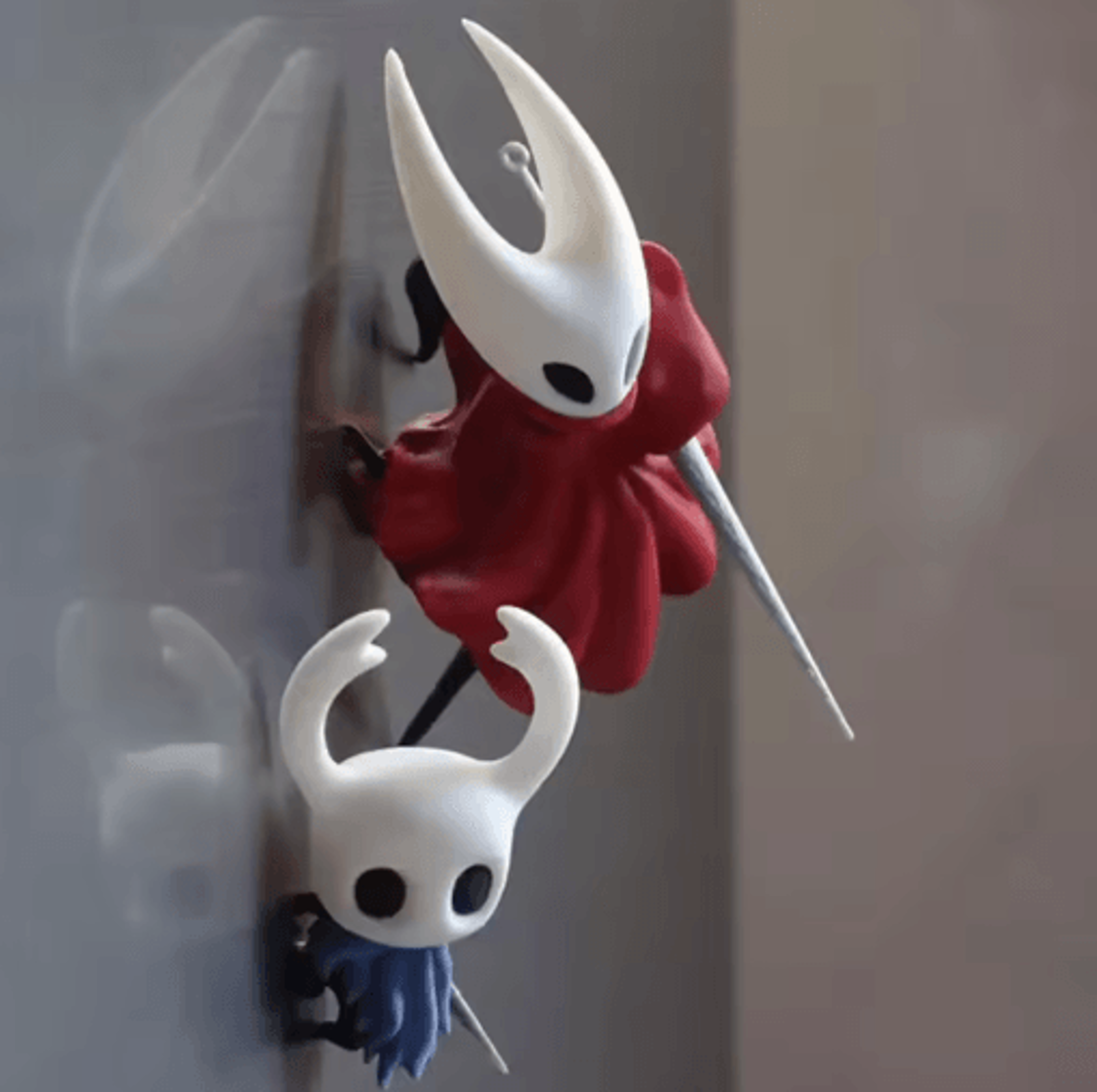 Hornet Knight Hollow Knight 3D Printed Fridge Magnet Cartoon Decor 4