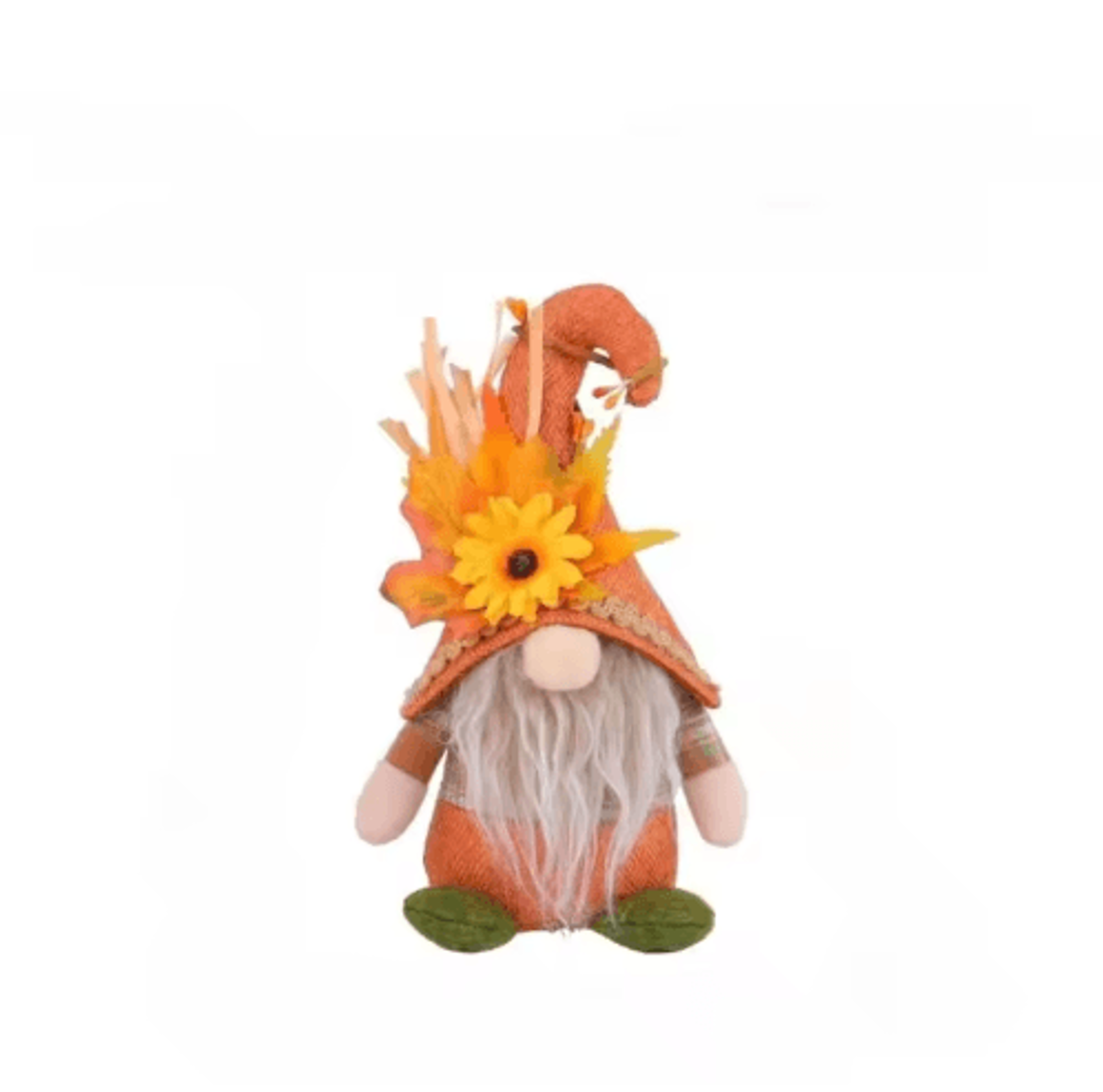 Sunflower Dwarf Faceless Collectible Doll Mini Desk  Home Accent Figurine 2