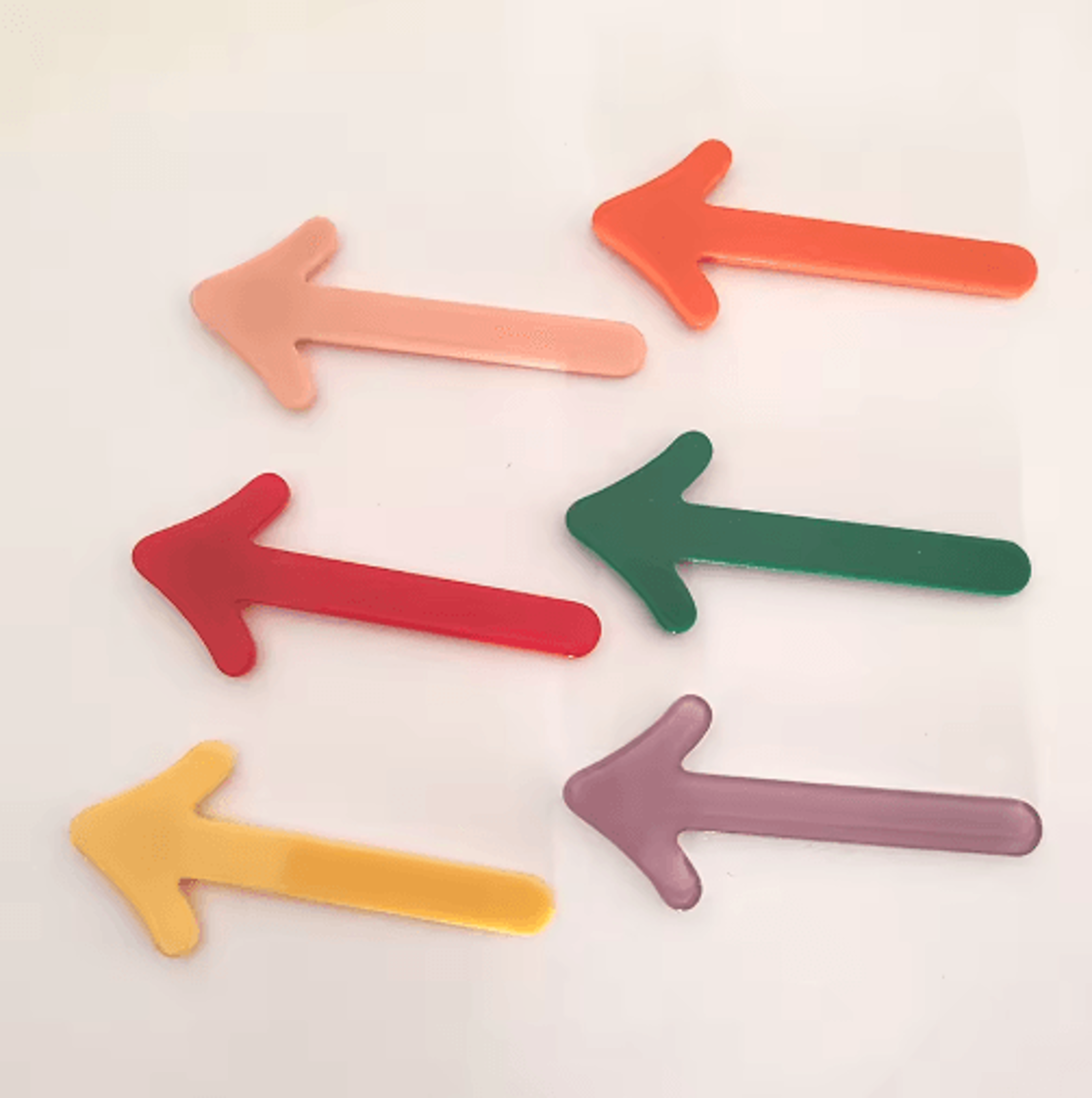 Cute Arrow Refrigerator Magnets Set Fun Photo  Message Markers 6pcs 2