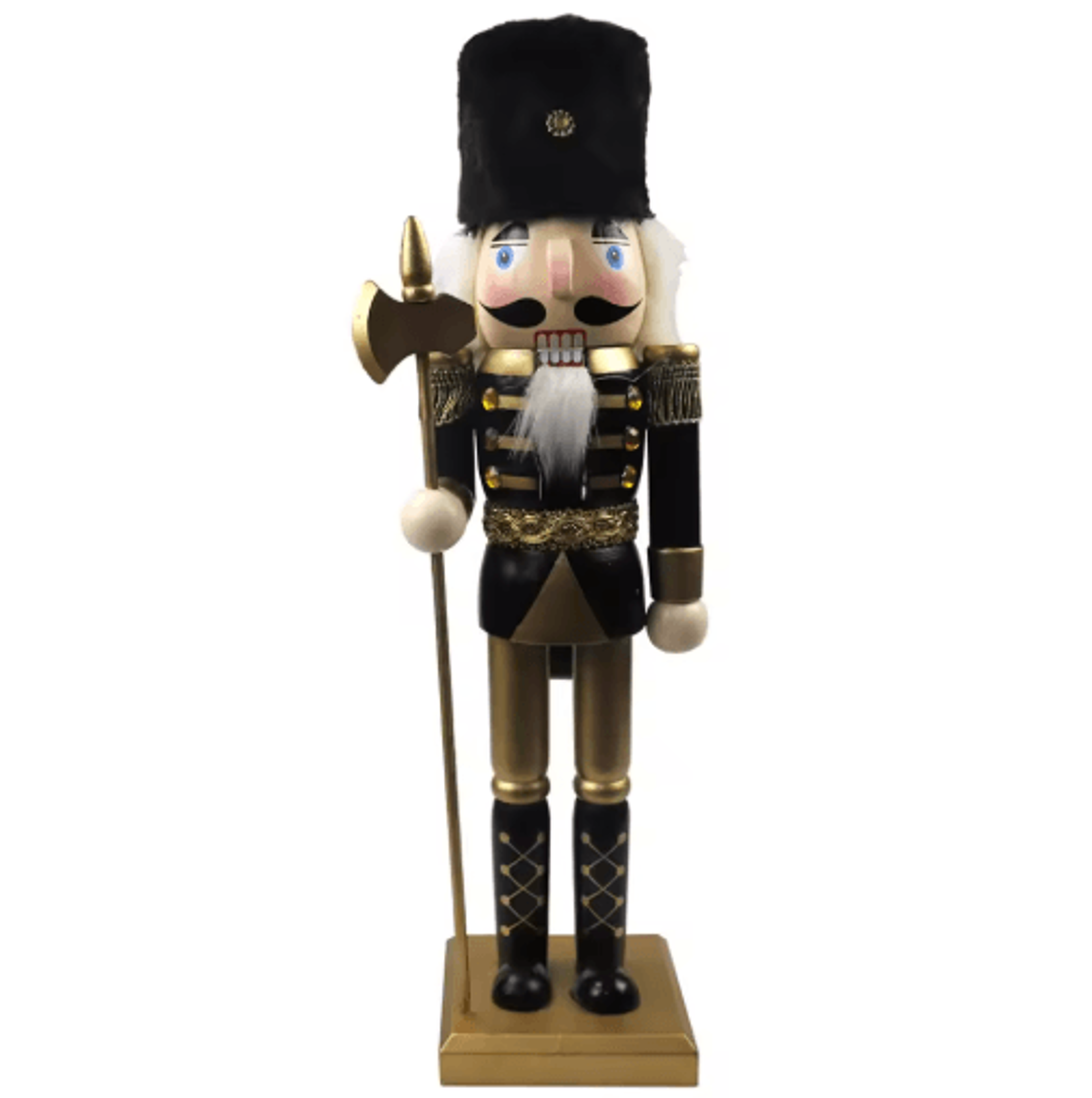 Classic Tabletop Nutcracker Ornament  Festive Holiday Figurine For Home And Garden Decor 6