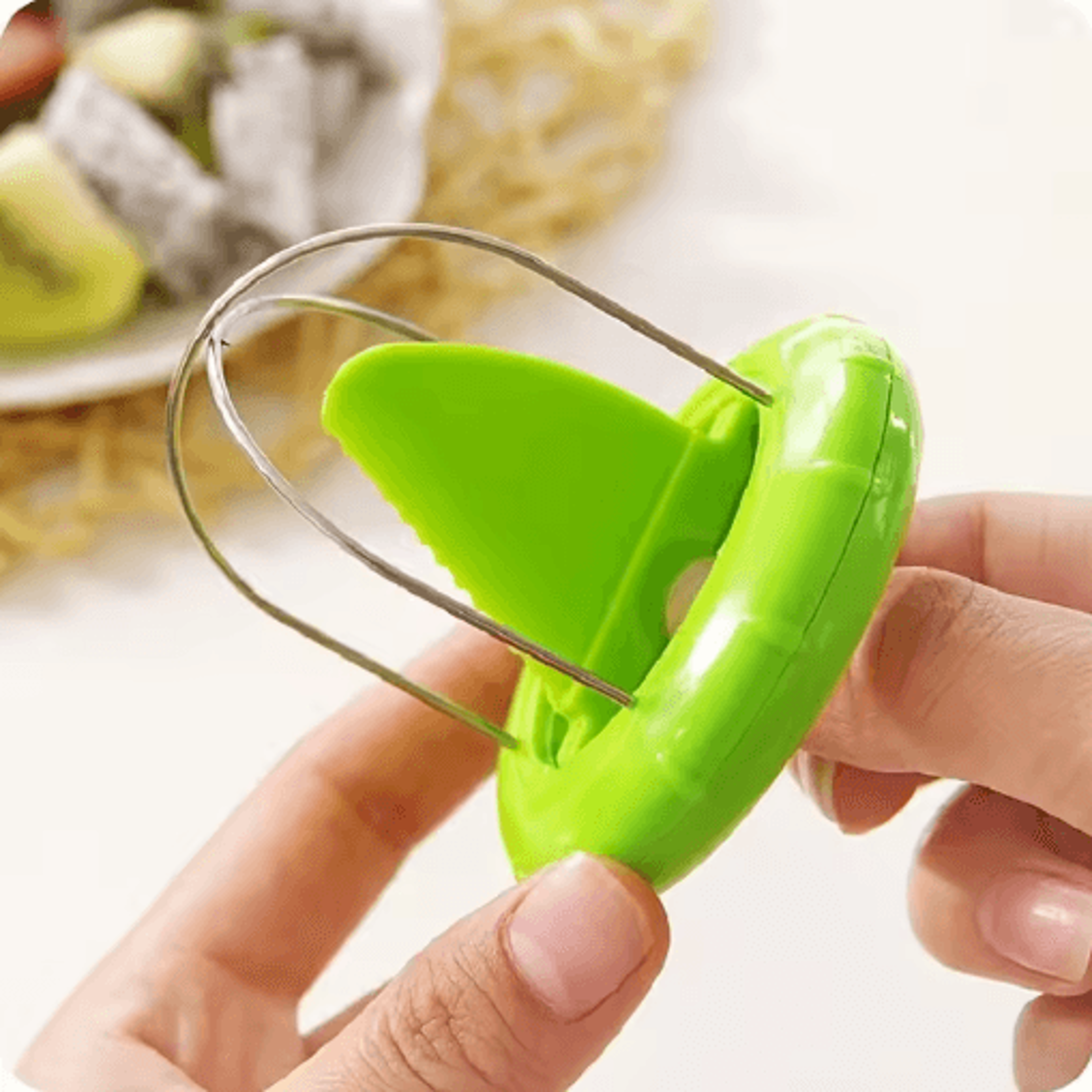Kiwi Fruit Opener Spoon  Thickened Stainless Steel Kiwi Peeling  Splitting Tool 6