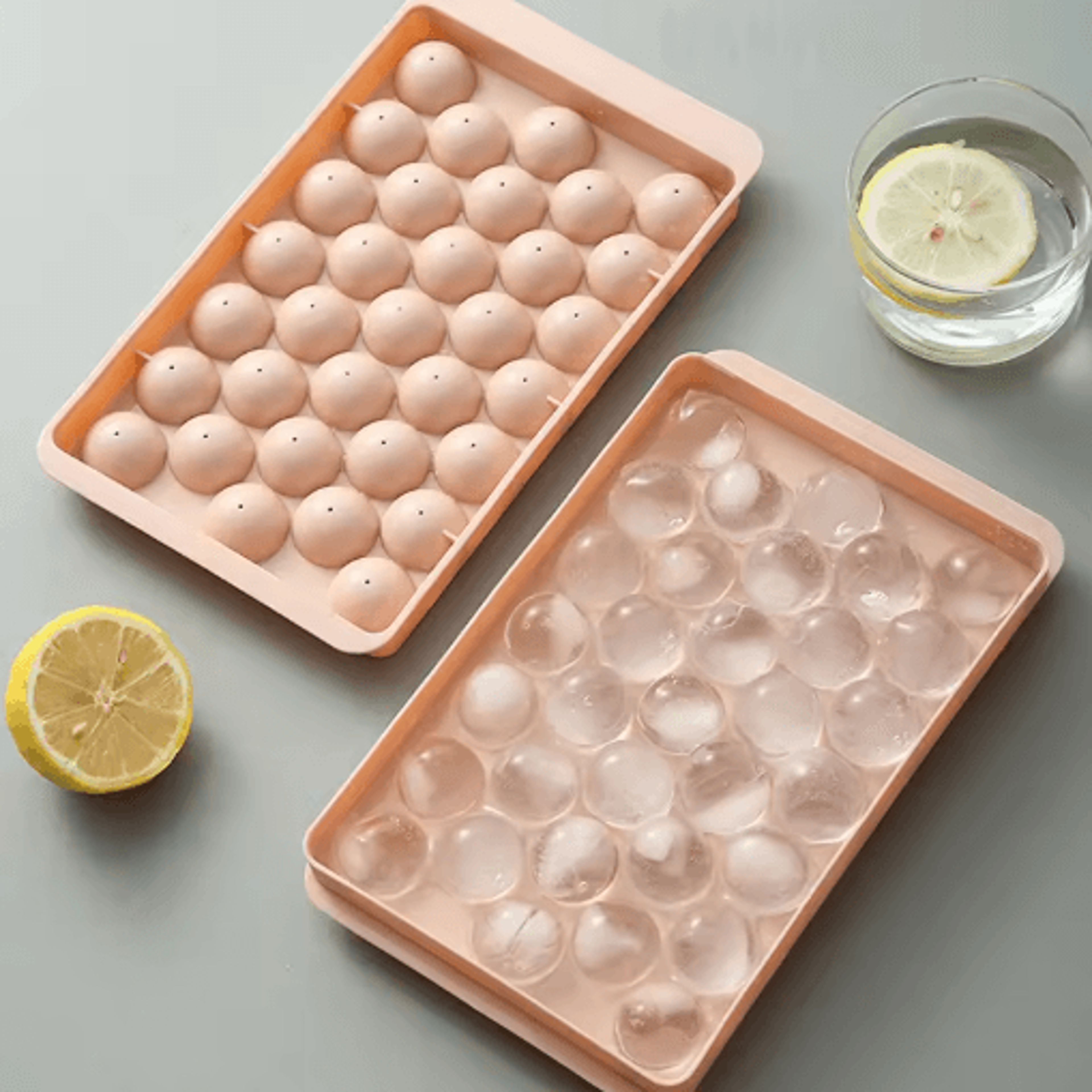 33 Grid Ice Ball Mold And Whiskey Ice Cube Tray For DIY Frozen Treats 8