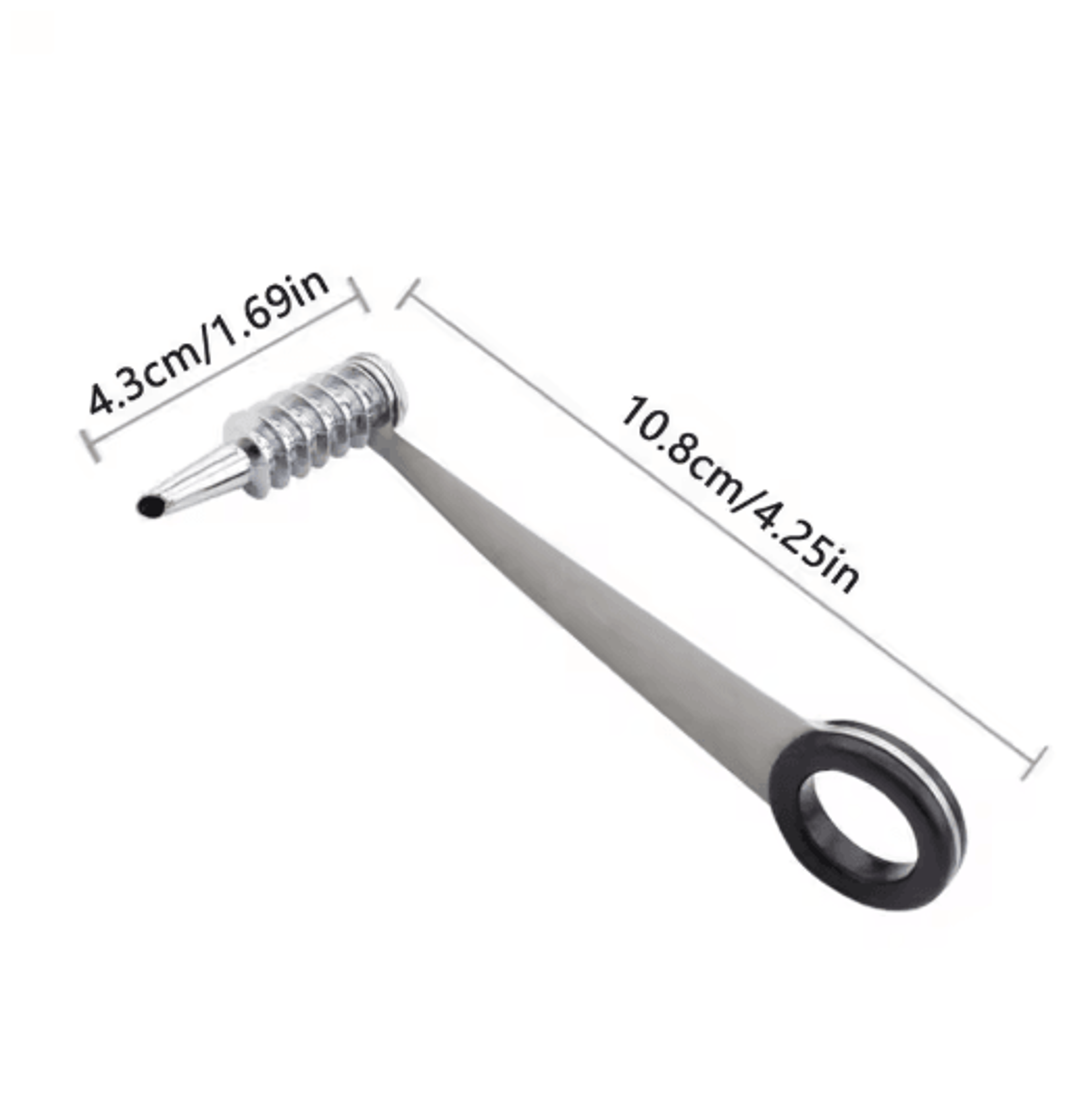 Stainless Steel Handheld Vegetable Spiral Slicer For Creative Garnishes 2