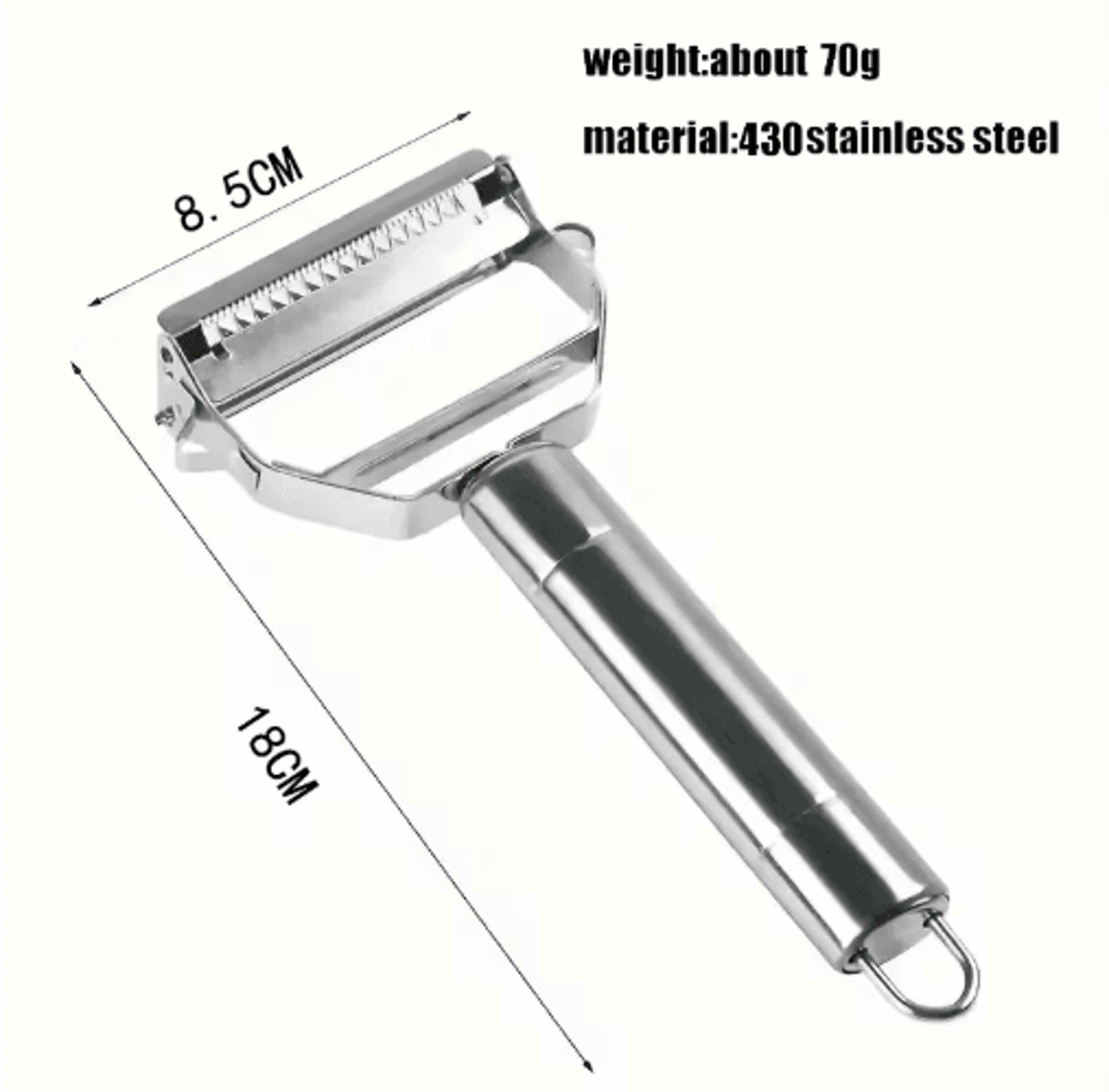 PrepPro 4in1 Stainless Steel Vegetable Grater And Slicer 2