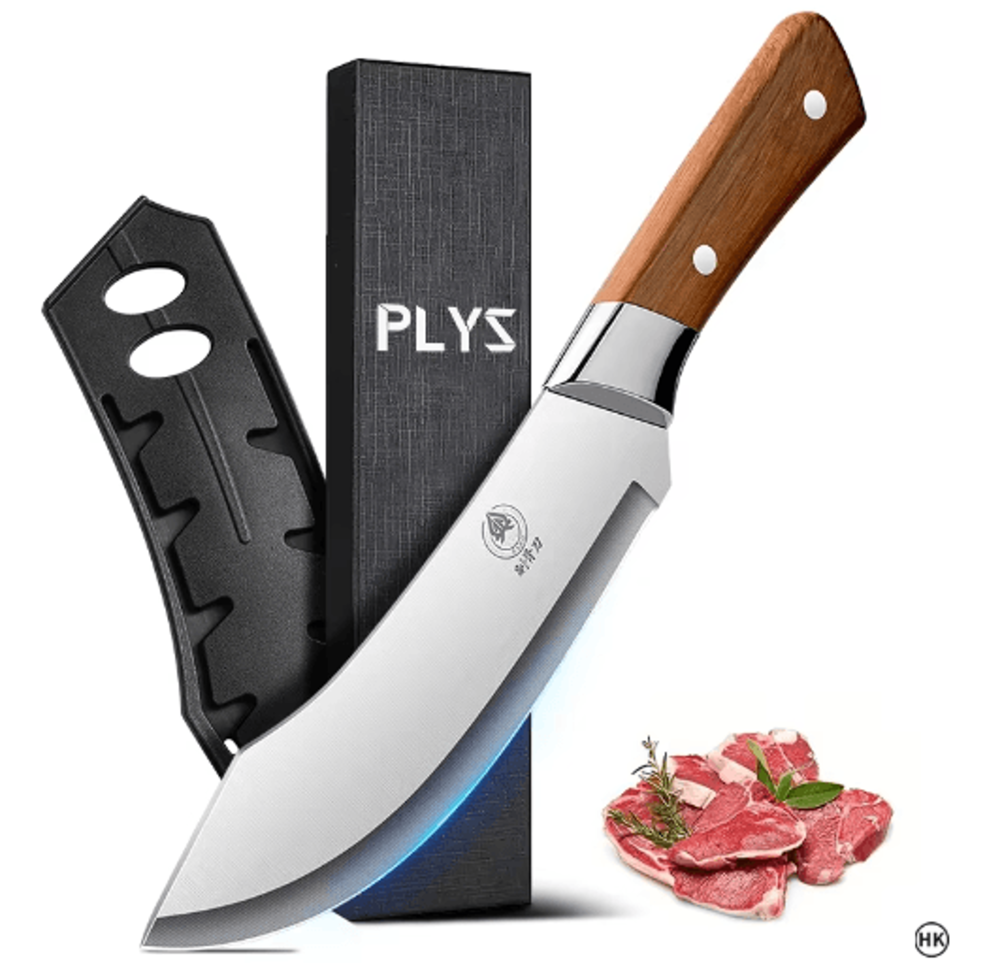 professional boning knife – sharp chef kitchen knife for skin peeling and meat cutting