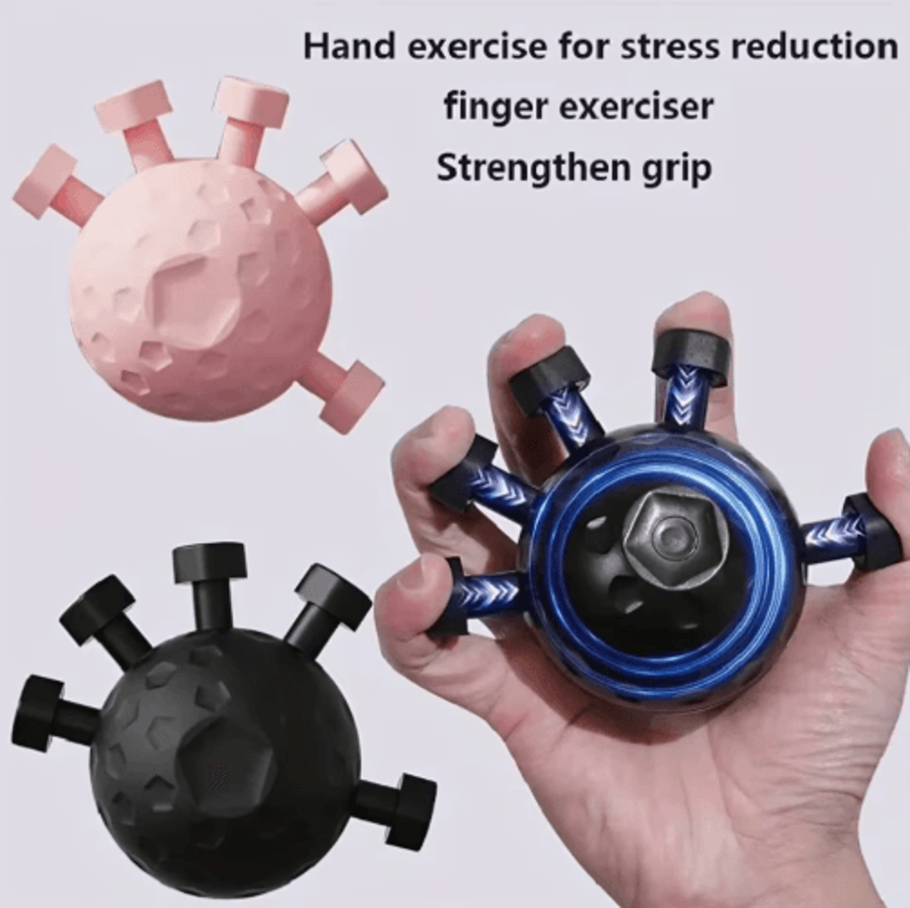 Adjustable Hand Grip Finger Trainer  Power Strengthener For Rock Climbing And Home Fitness 3