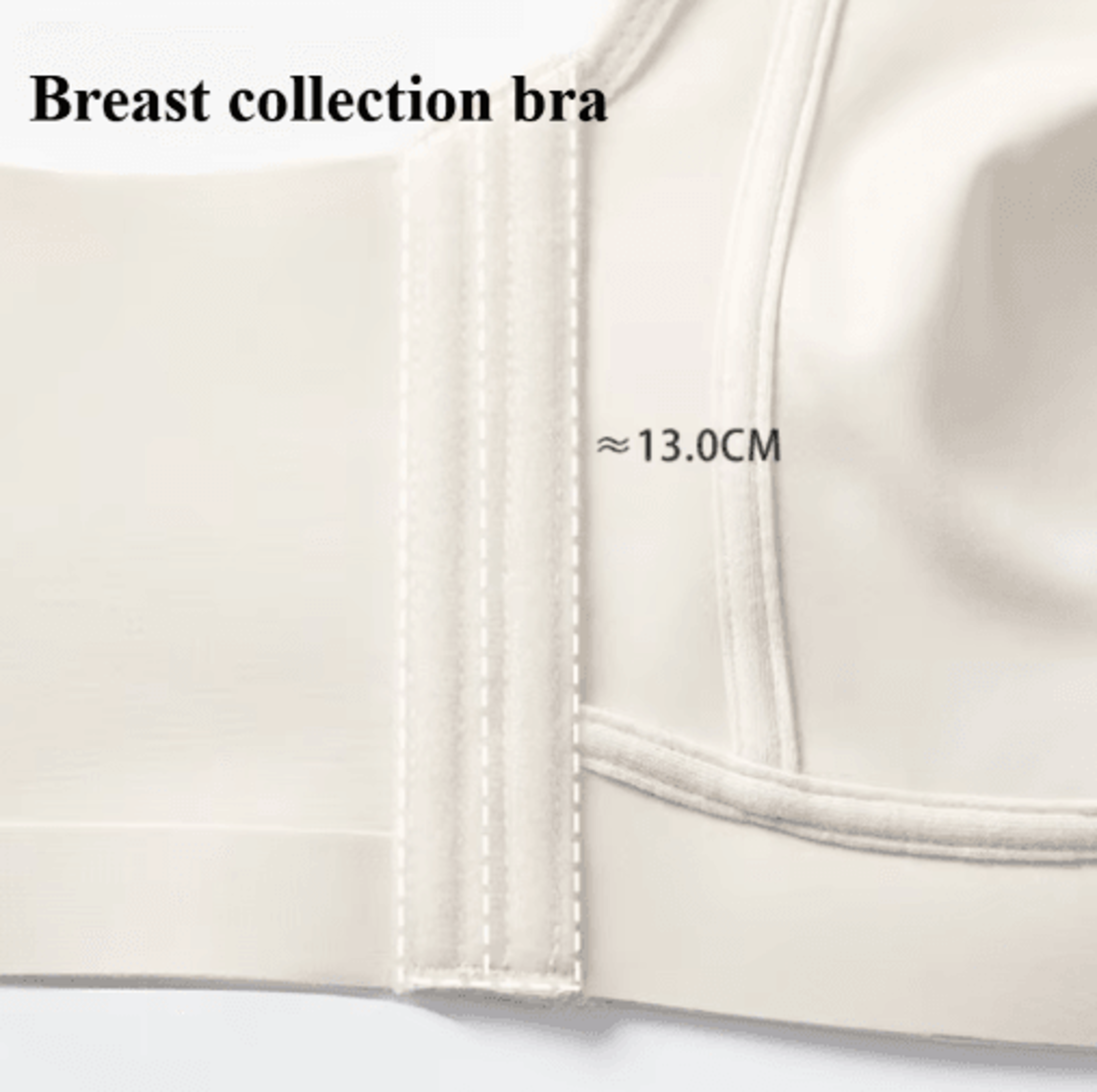 White Full Cup Minimizer Strapless Seamless Bra With Side Control Support 8