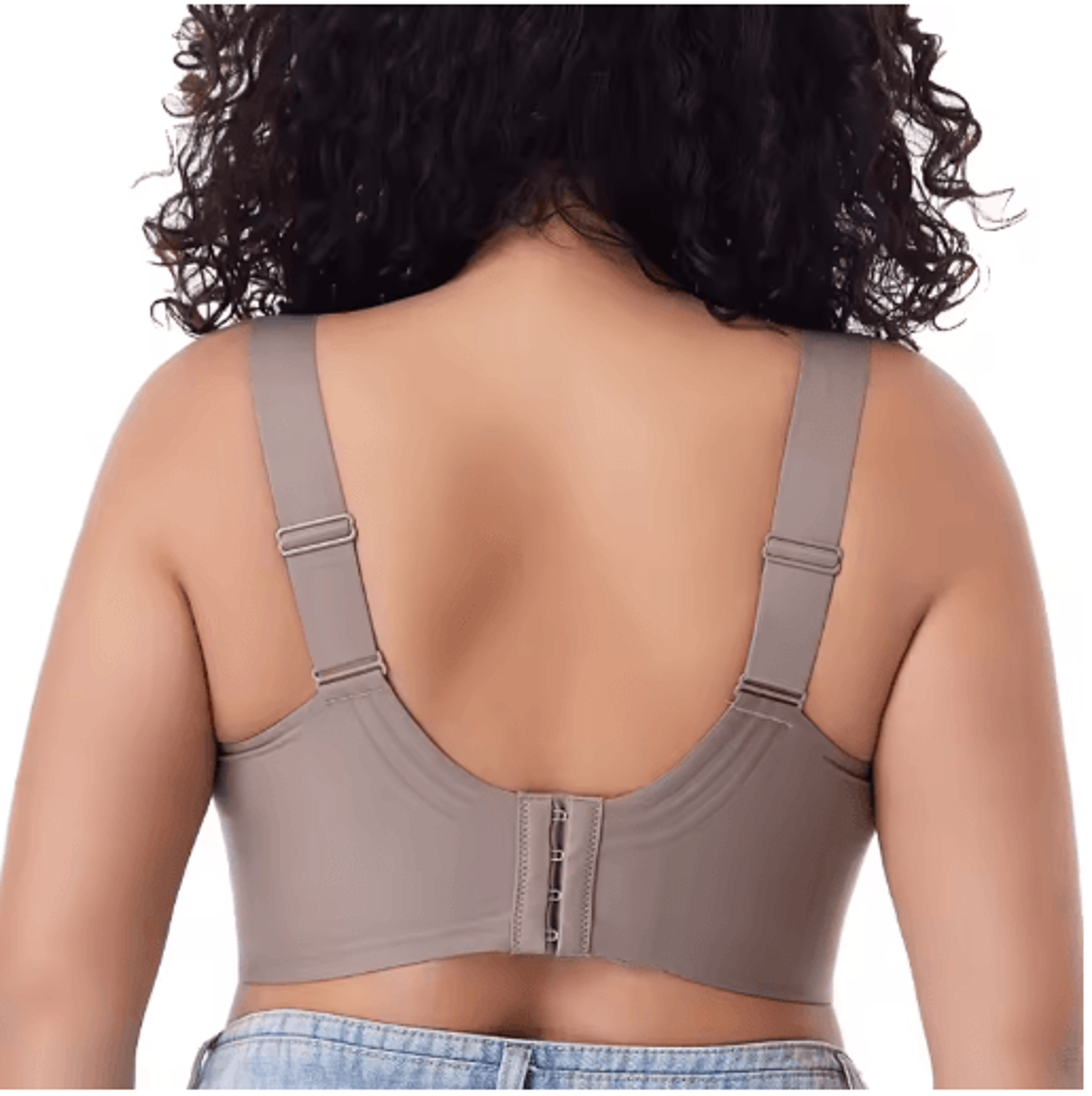 FallSweet Plus Size Push Up Wireless Seamless Thin Cup Bralette M To 6XL 6