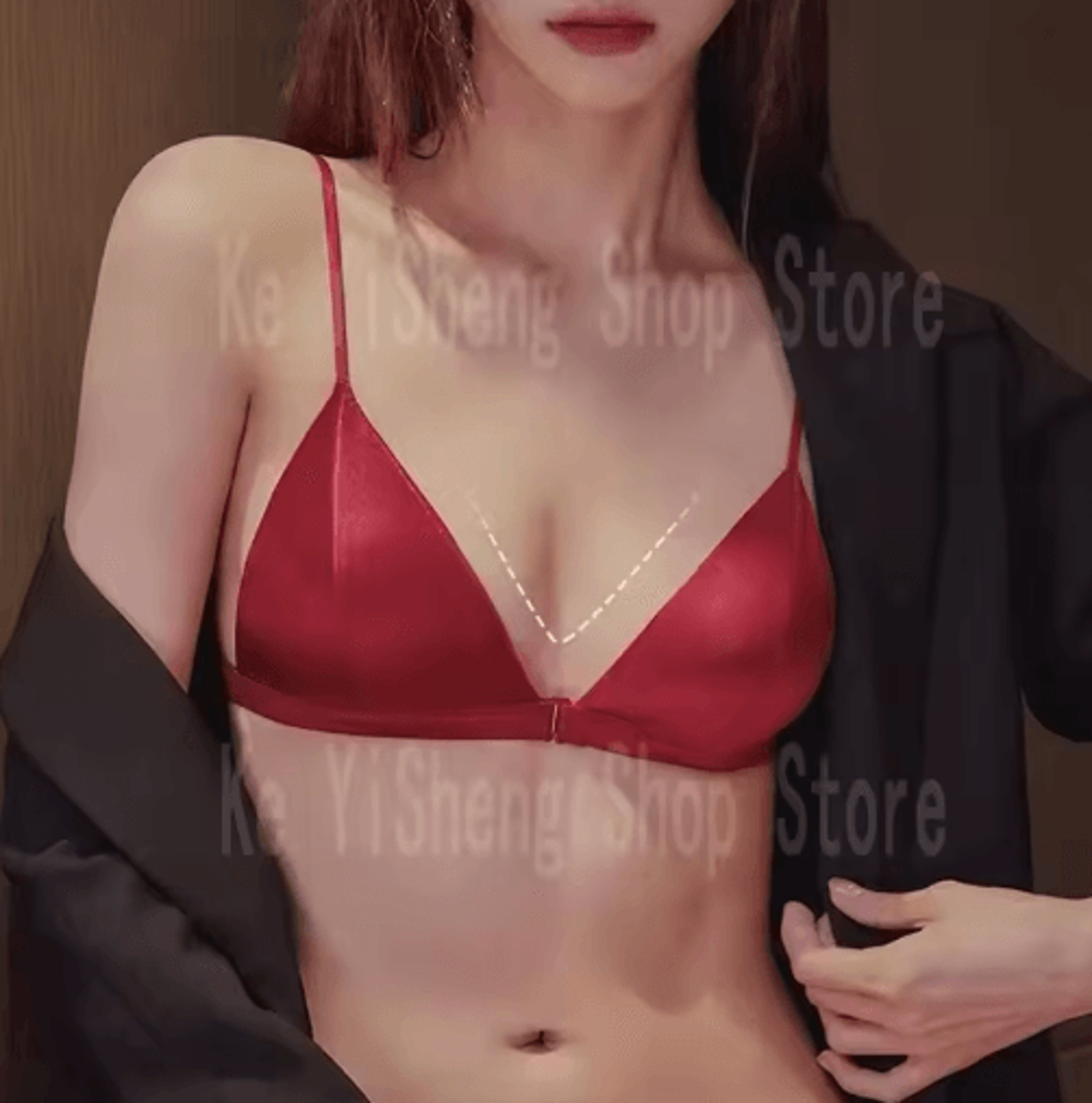 Sexy Back Front Buckle Wireless Bikini Bralette For Small Bust 5