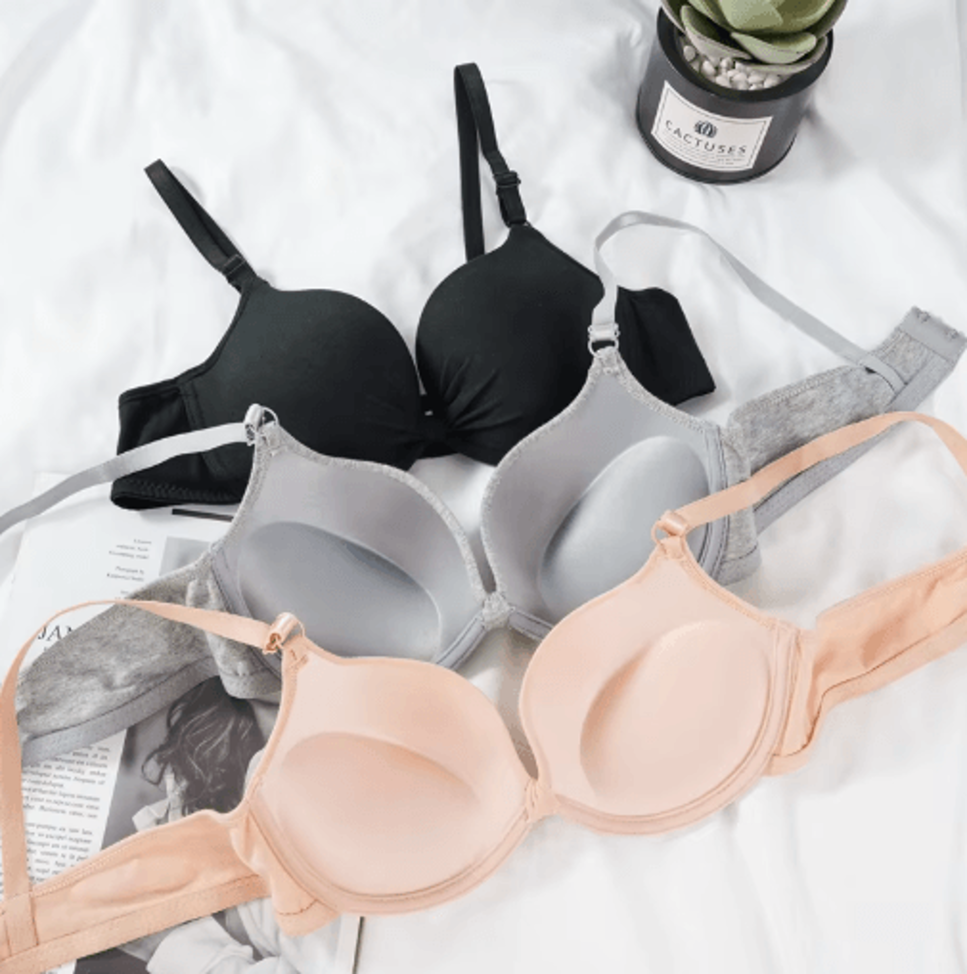 deep v backless push up underwire bra for small busts