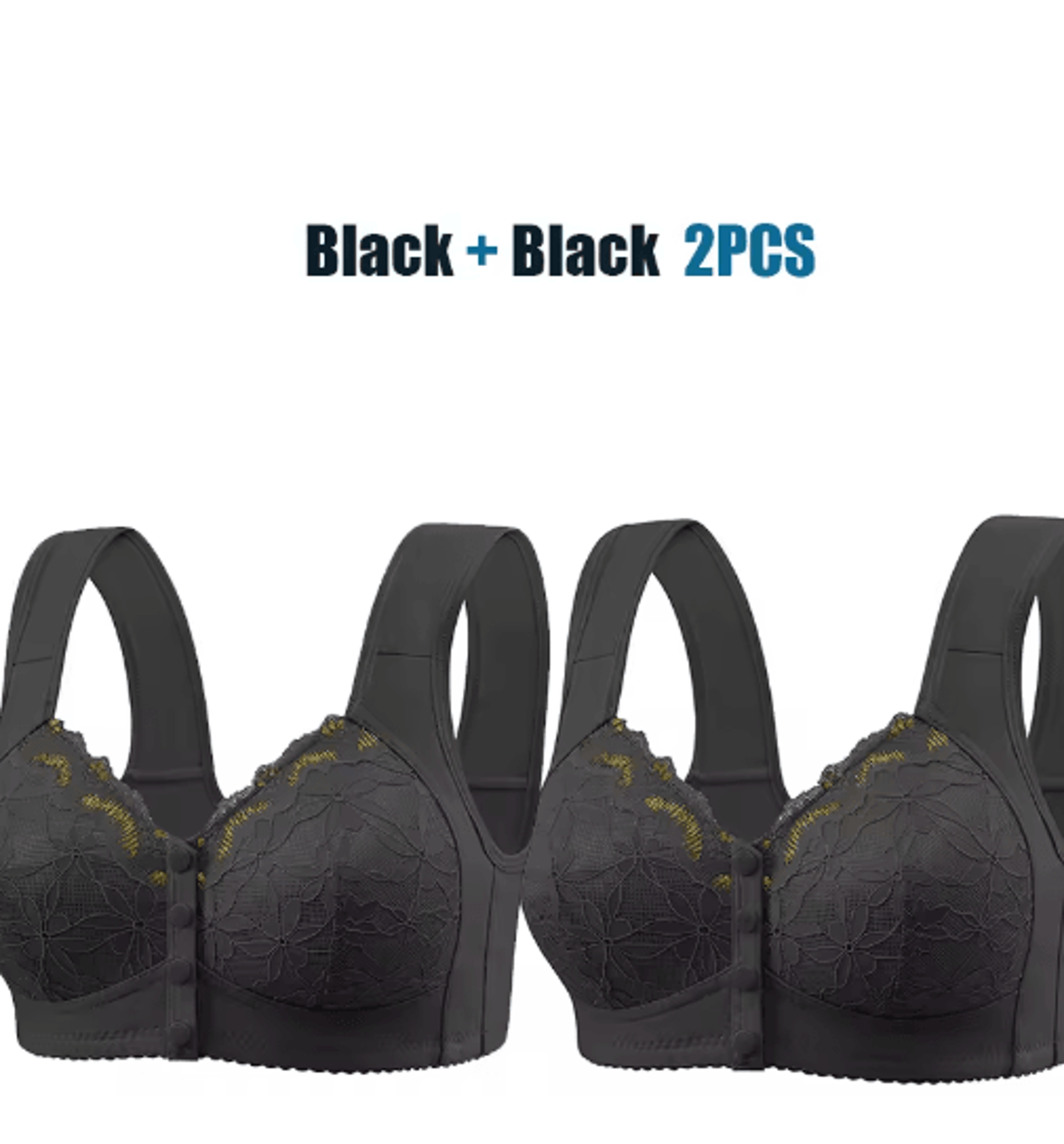 Front Closure Soft Cotton Comfort Bra For All Day Ease 4