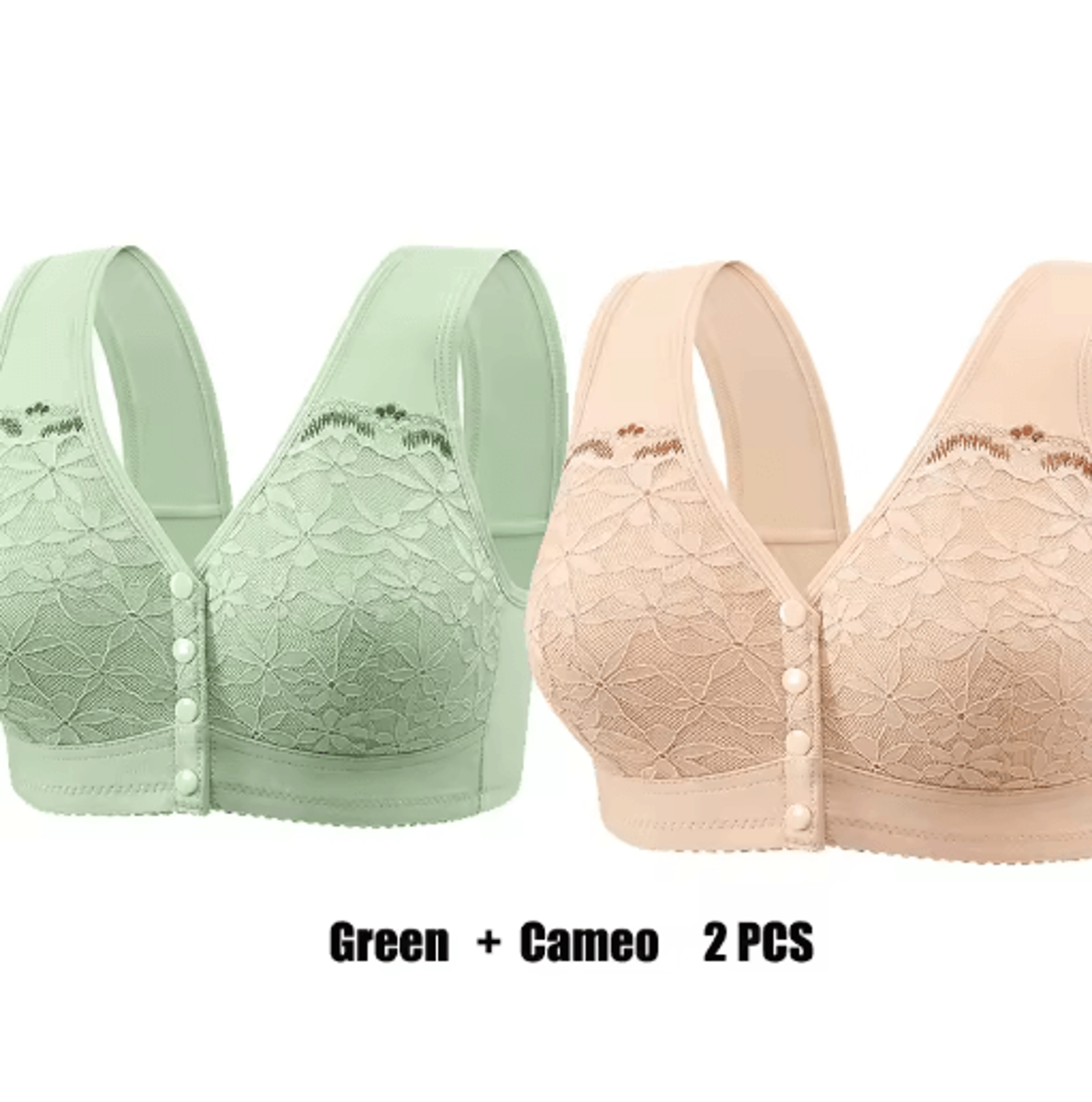 Front Closure Soft Cotton Comfort Bra For All Day Ease 15