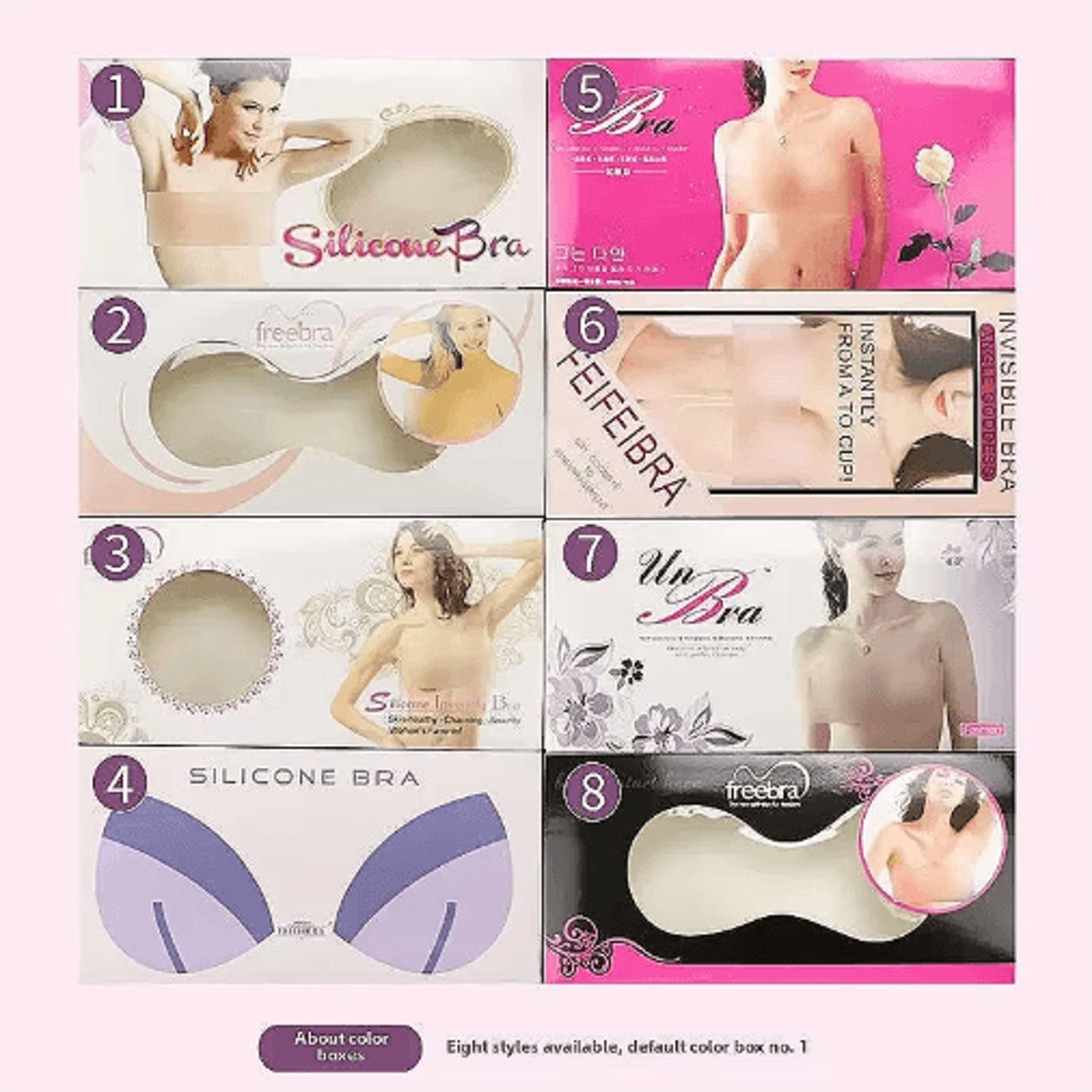 Invisible Adhesive Silicone Push Up Bra For Strapless  Backless Looks 9