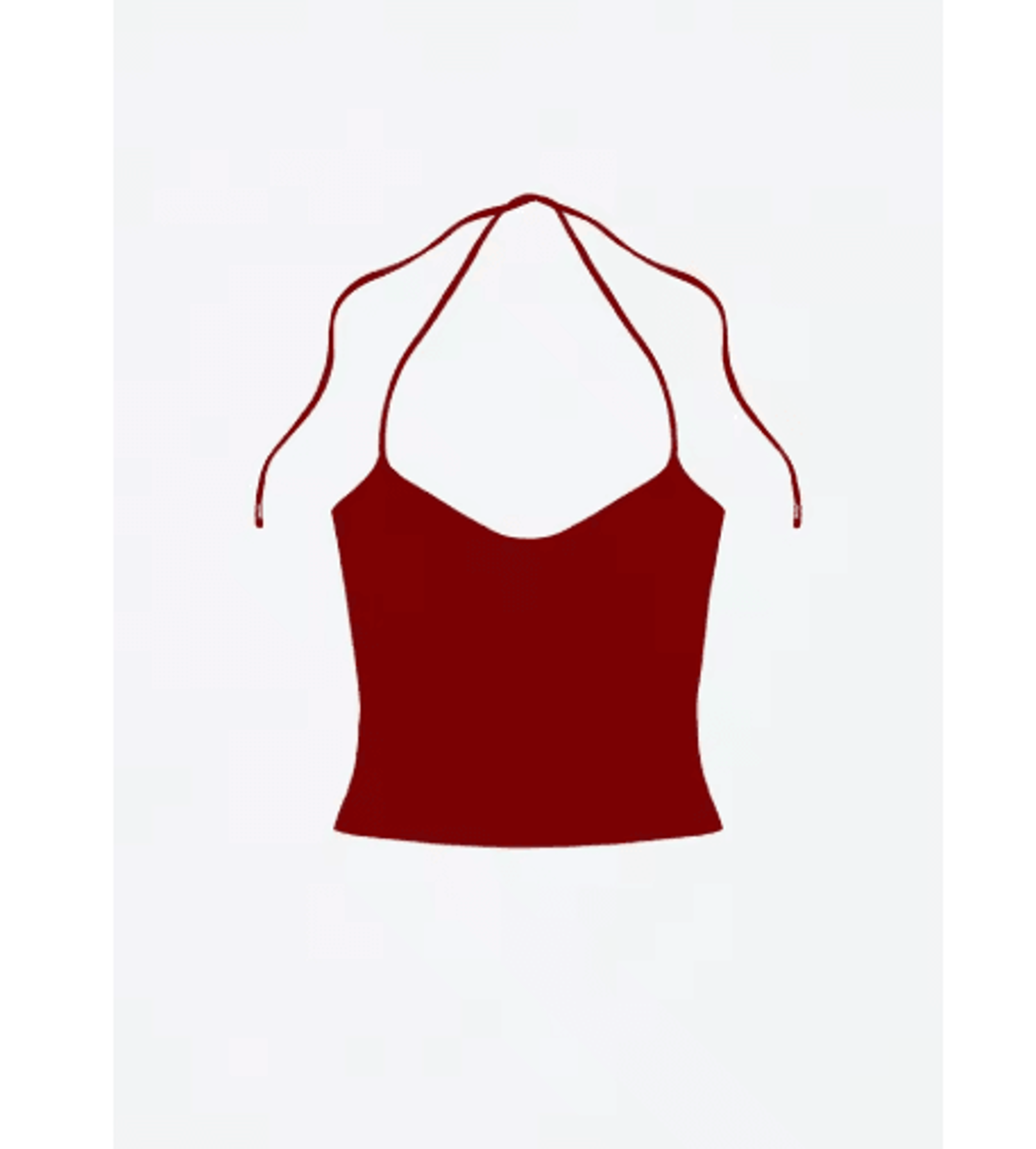 Open Back Halter Camisole With Metal Accents  Stretchy Sexy Summer Tank For Women 3