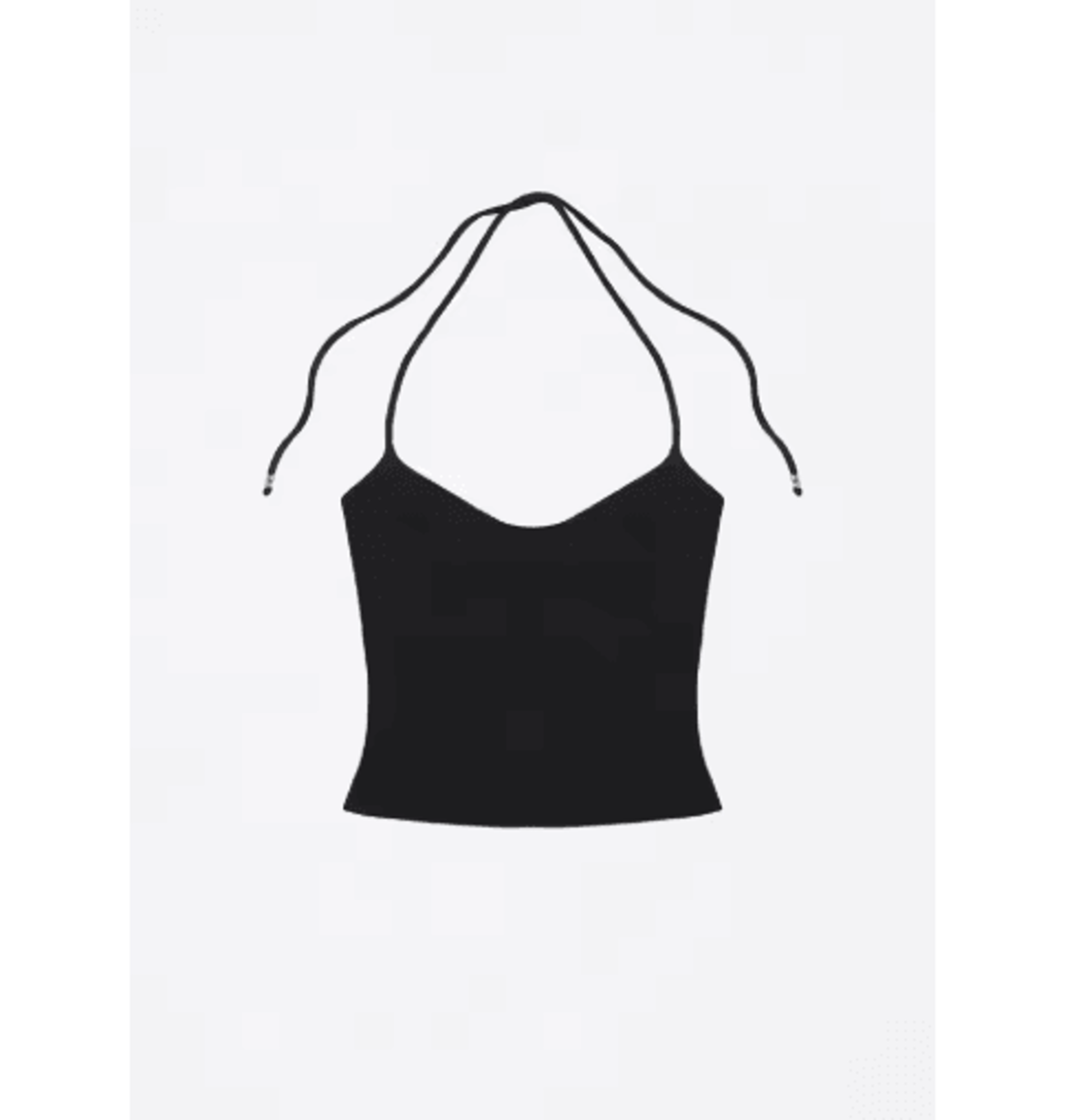 Open Back Halter Camisole With Metal Accents  Stretchy Sexy Summer Tank For Women 6