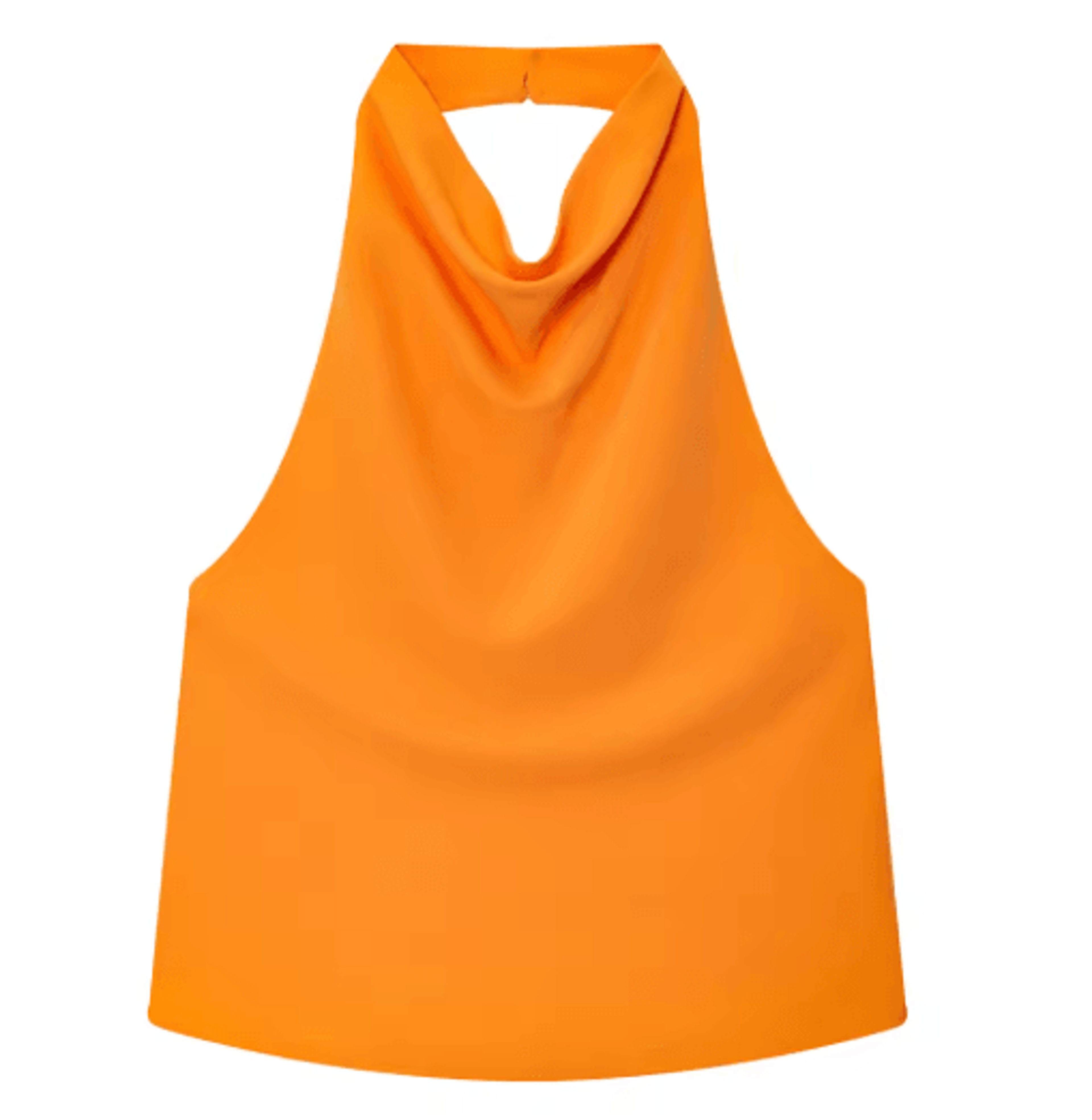 HXAO Satin Halter Backless Corset Top Elegant Summer Tank For Women 6
