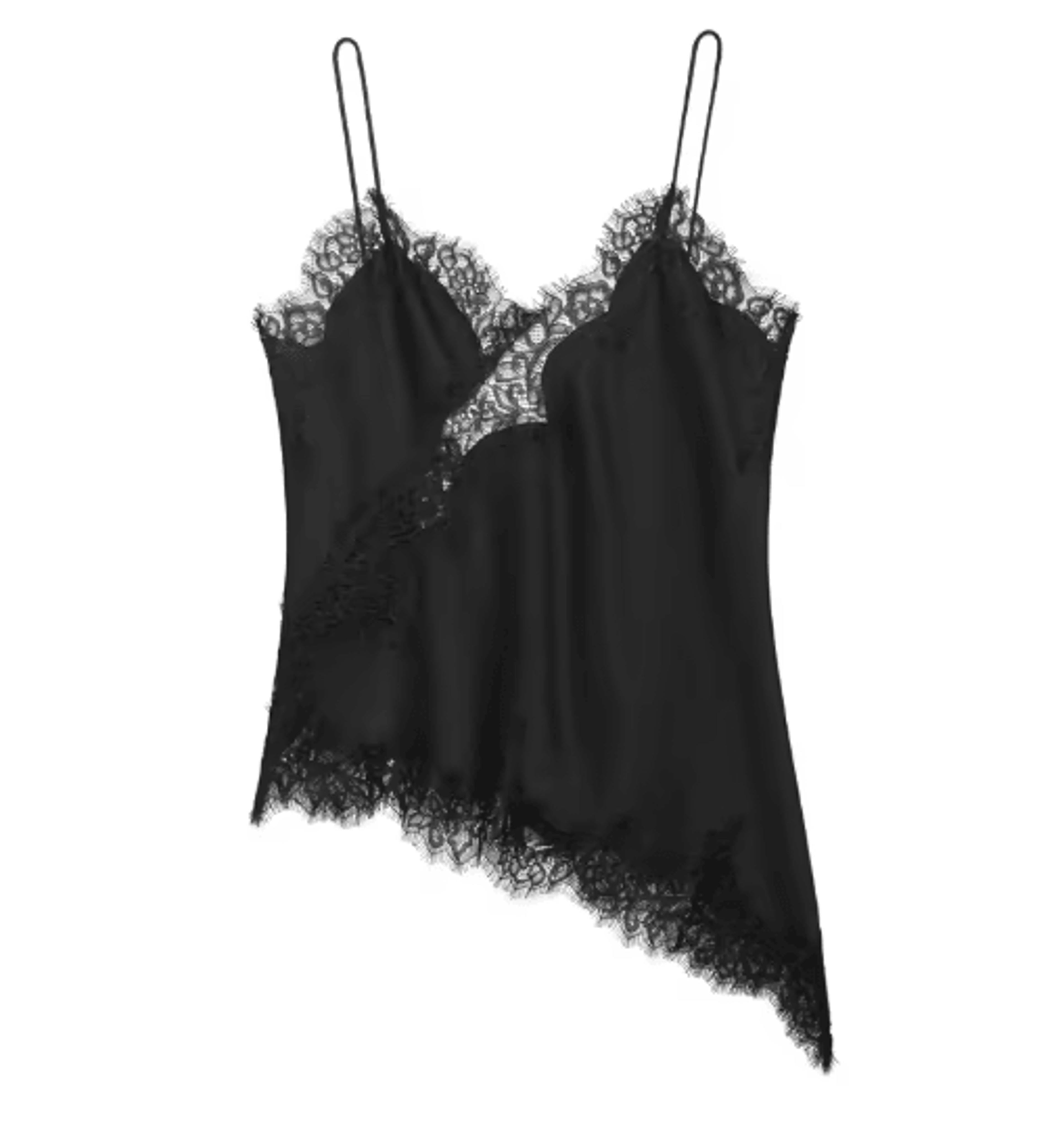 HXAO Y2K Lace Asymmetrical Top Backless Off Shoulder Summer Camisole 3
