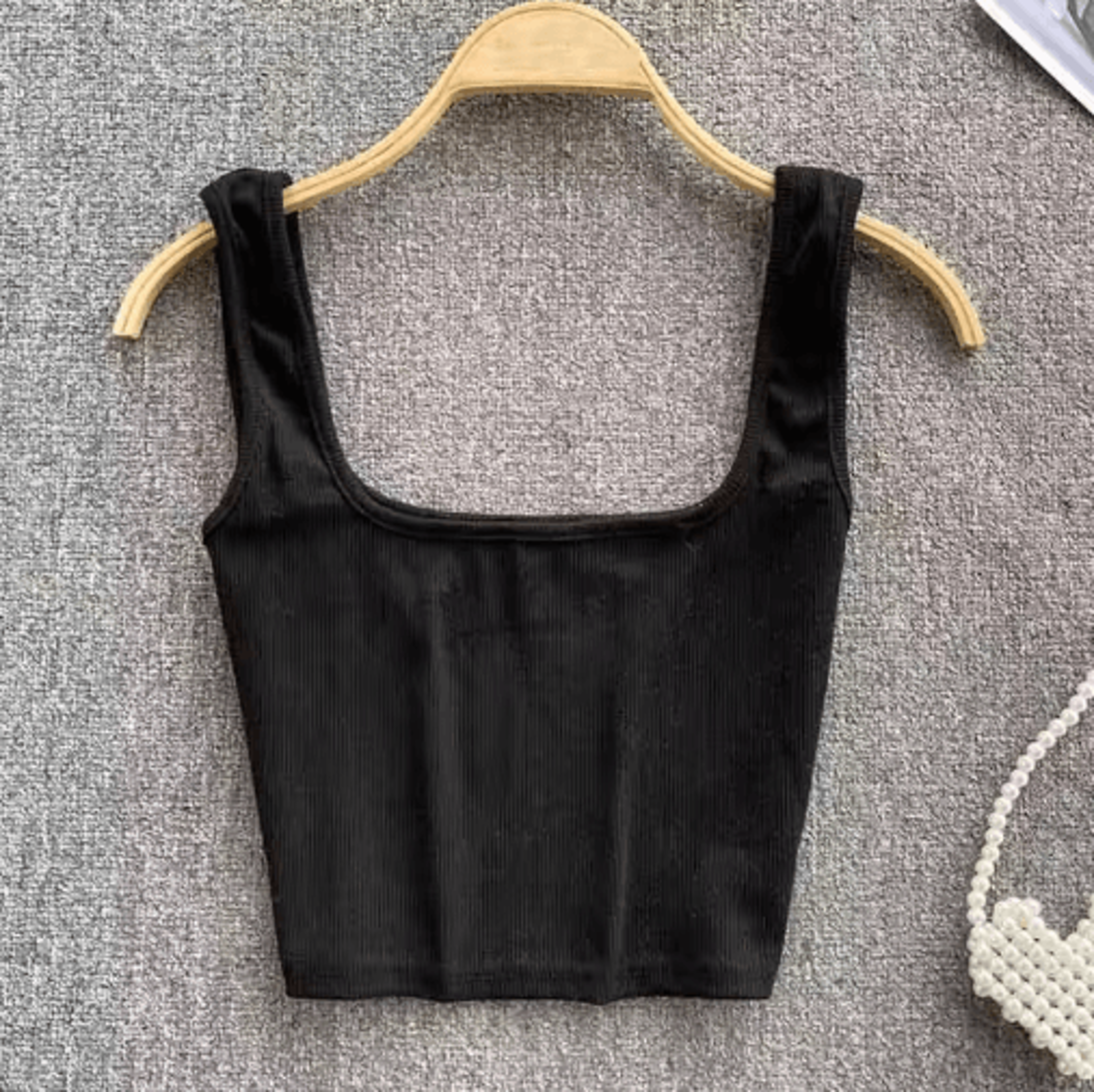 Womens Backless Y2K Crop Top Slim Fit Sleeveless Cami 11