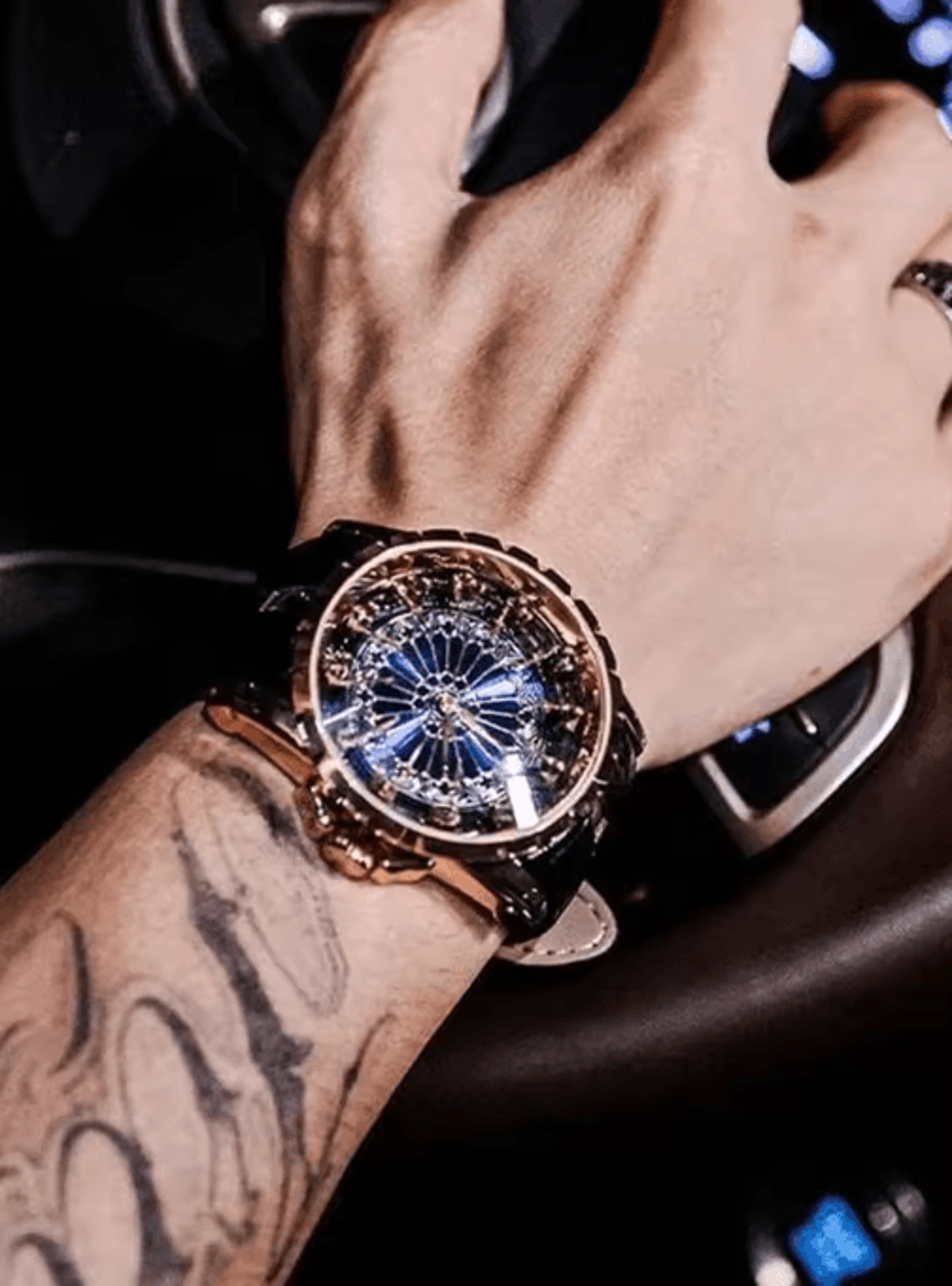 Mens Large Dial Luxury Sports Quartz Watch 2