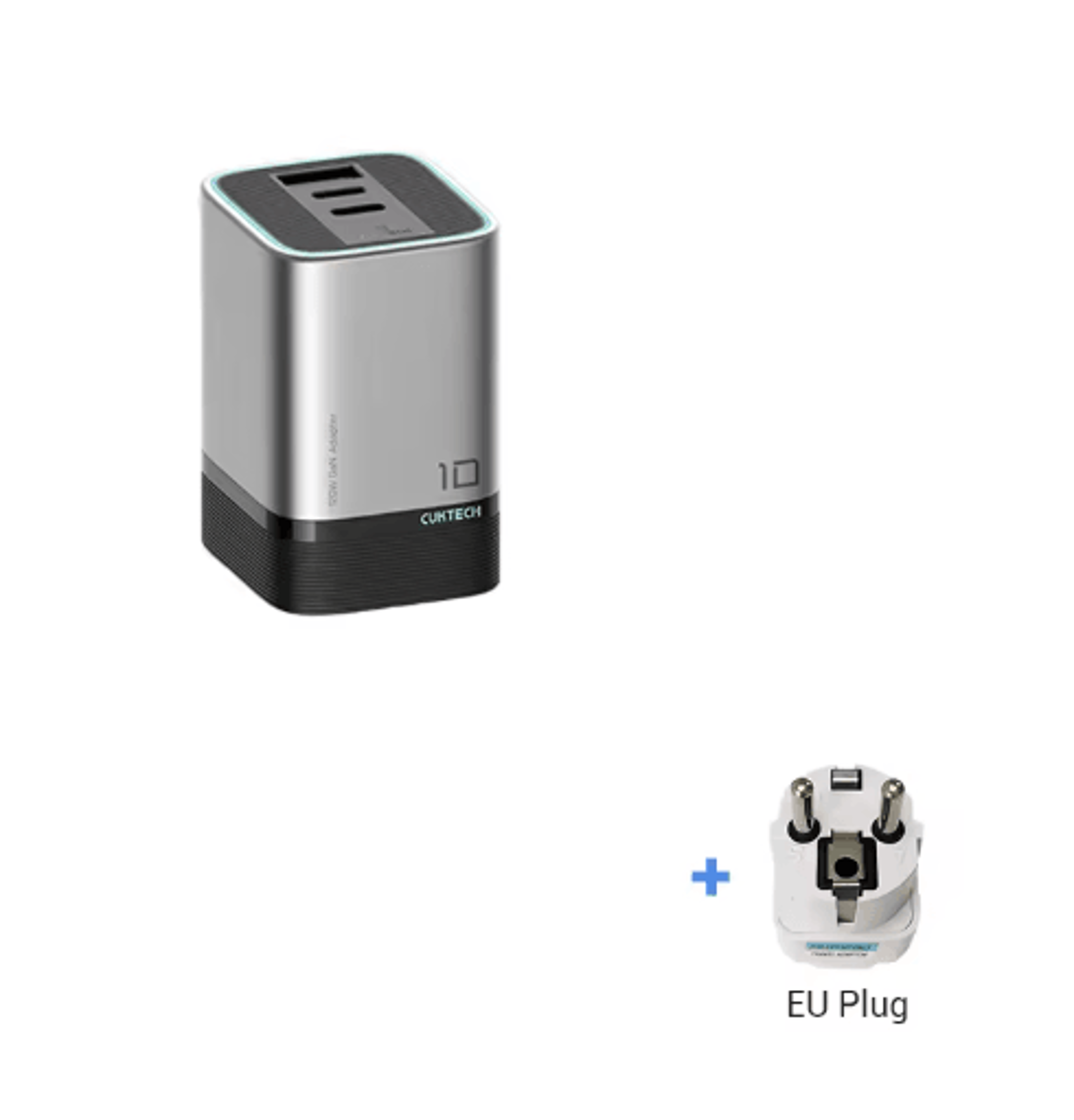 CUKTECH No10 Ultra 120W GaN USBC MultiPort Fast Charging Adapter 4