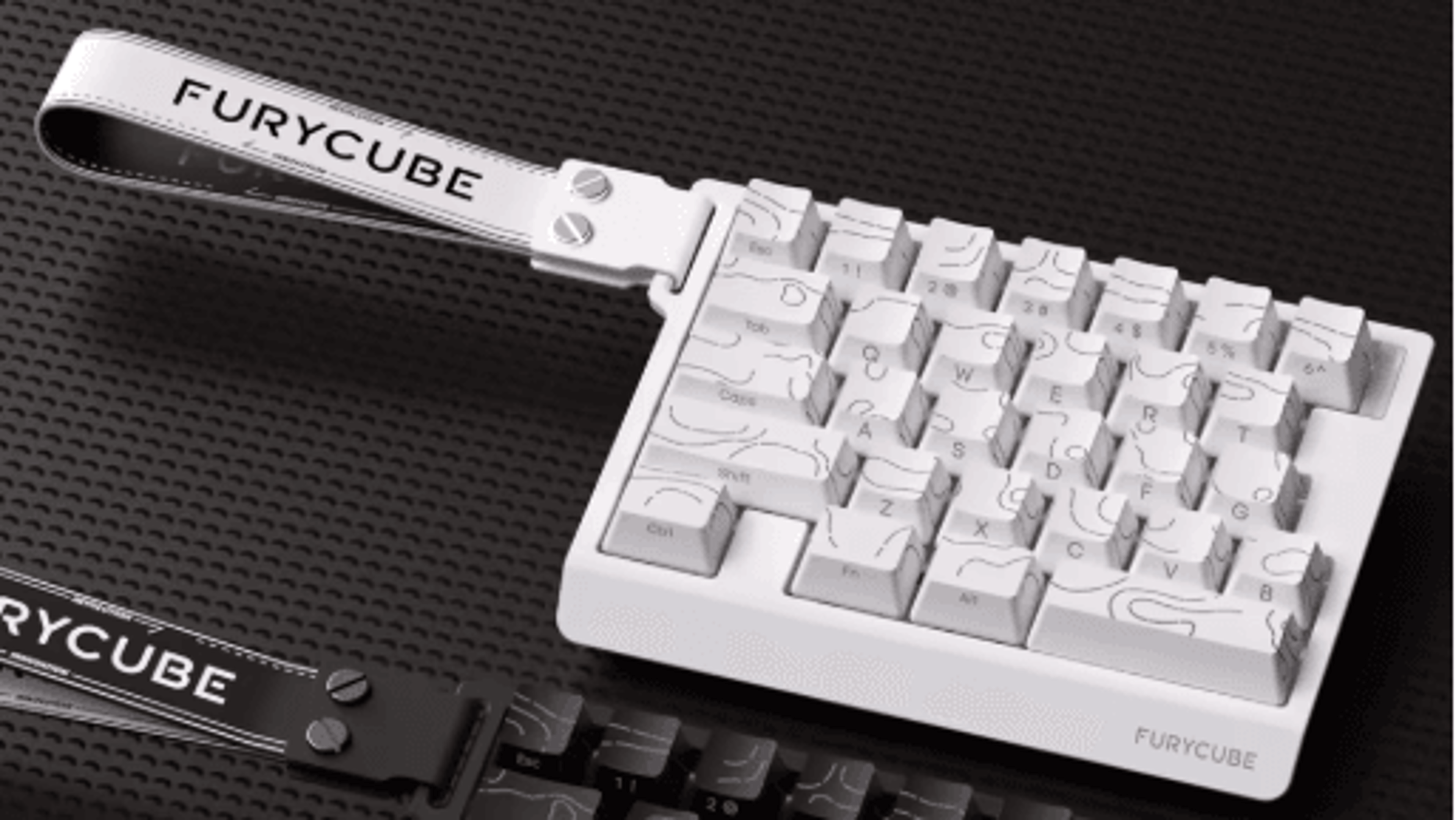 FURYCUBE M30HE Magnetic Switch Mechanical Gaming Keypad 8K Rapid Trigger Single Hand Keyboard 1