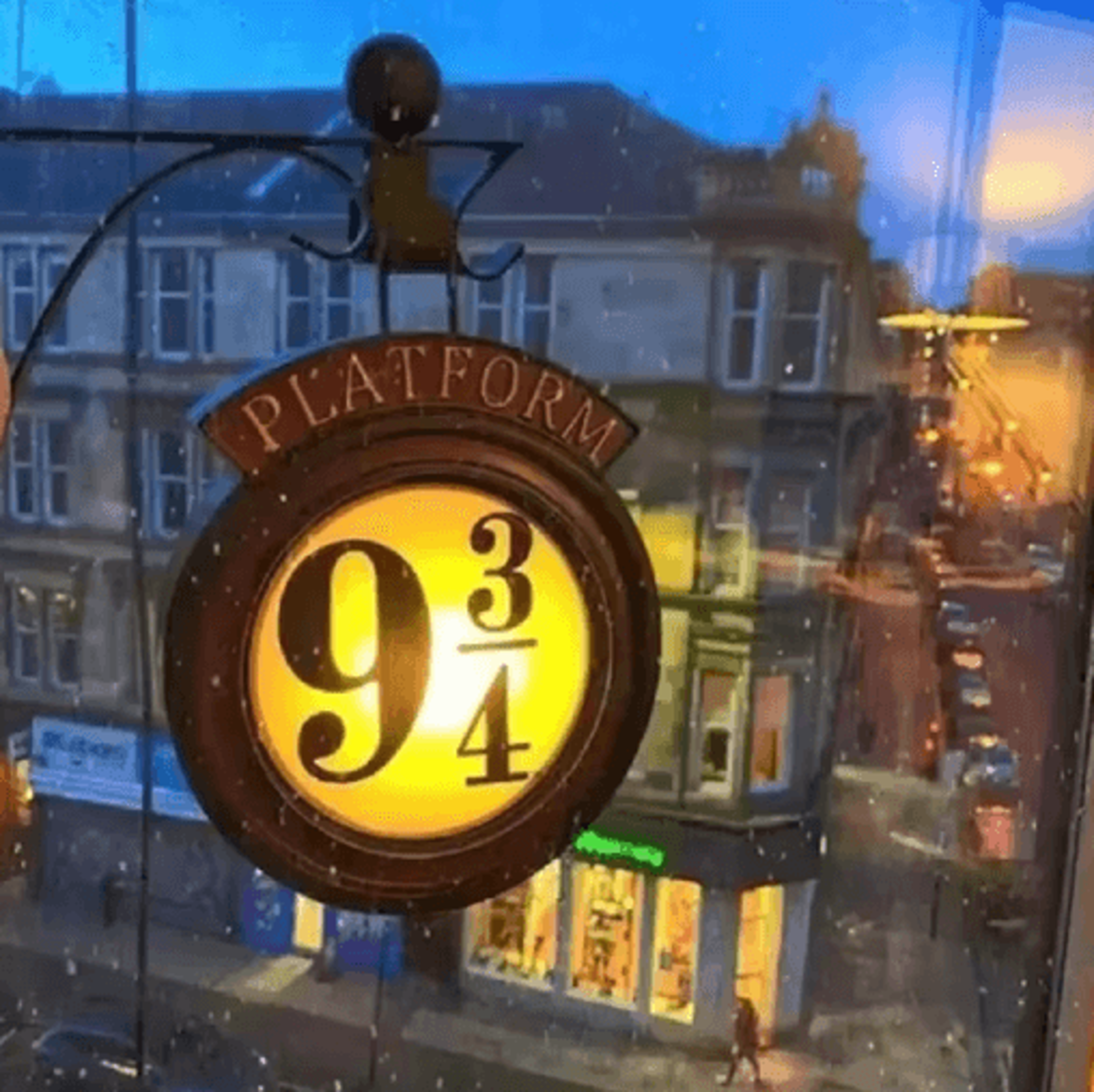 vintage harry potter night light – retro platform 9 3/4 wall light led hanging sign lamp for fans & home decor
