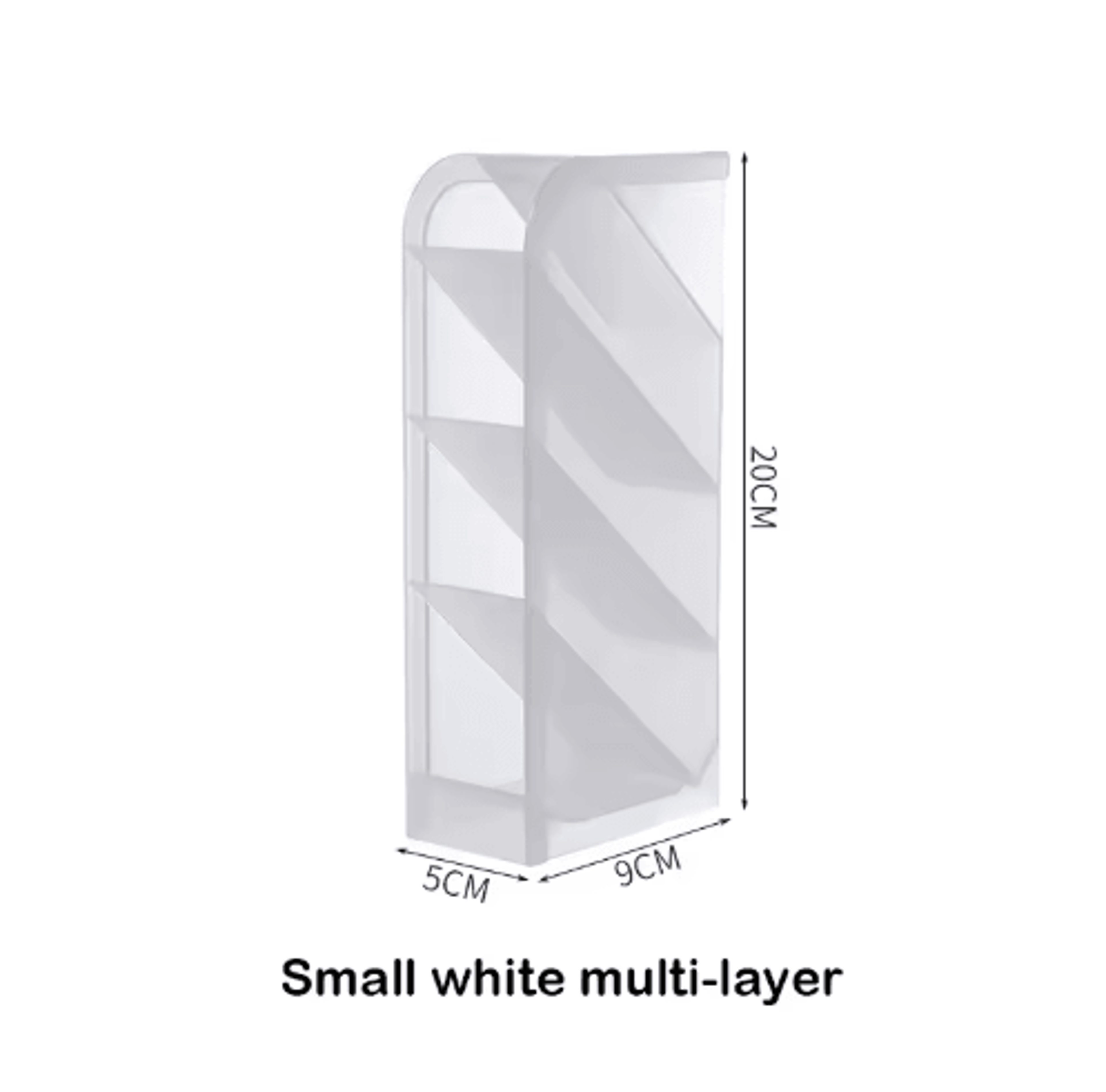 Matte Kawaii Large Capacity Desk Pen Holder Organizer 3