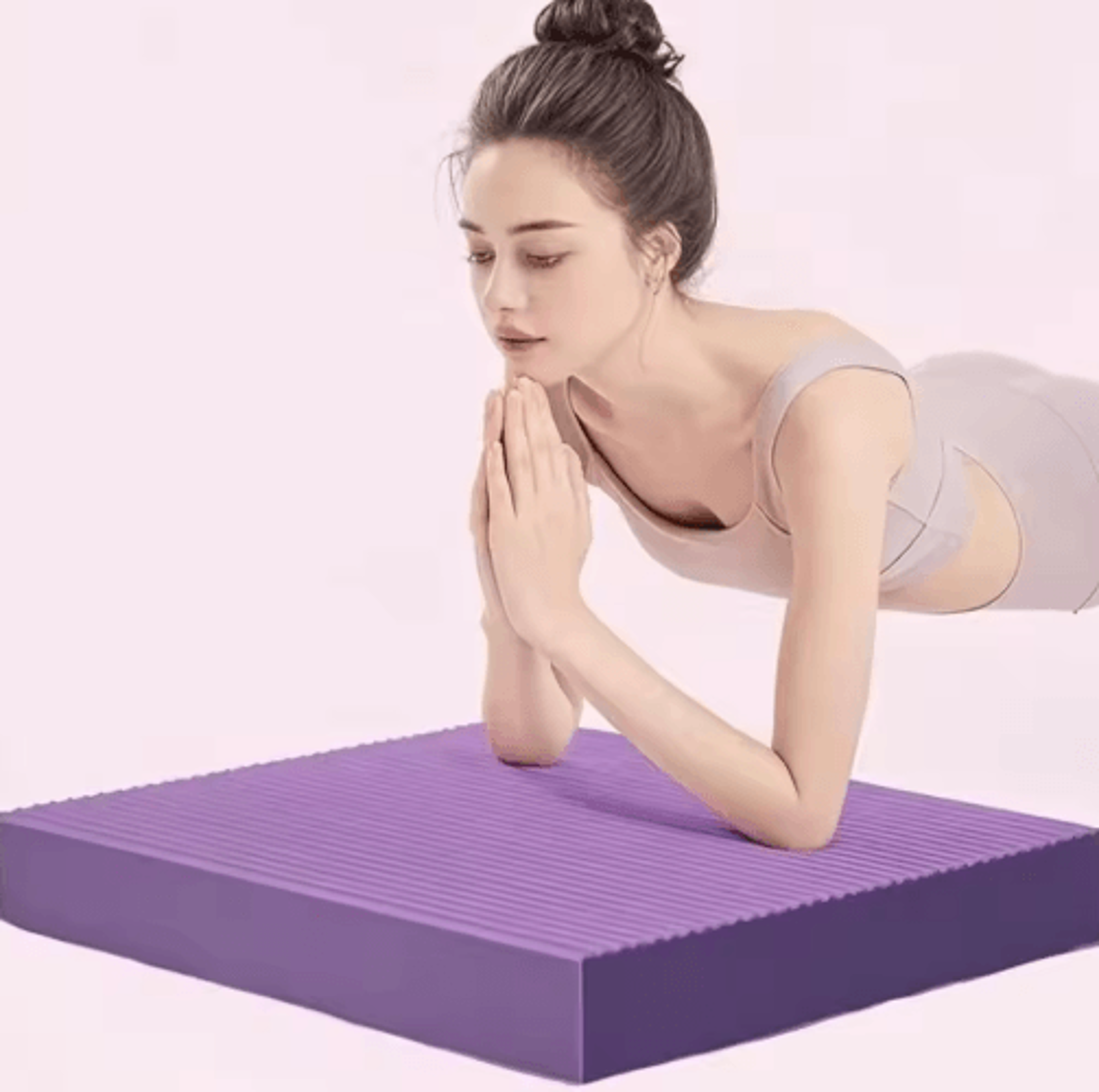 high rebound balance training pad for core stability and yoga