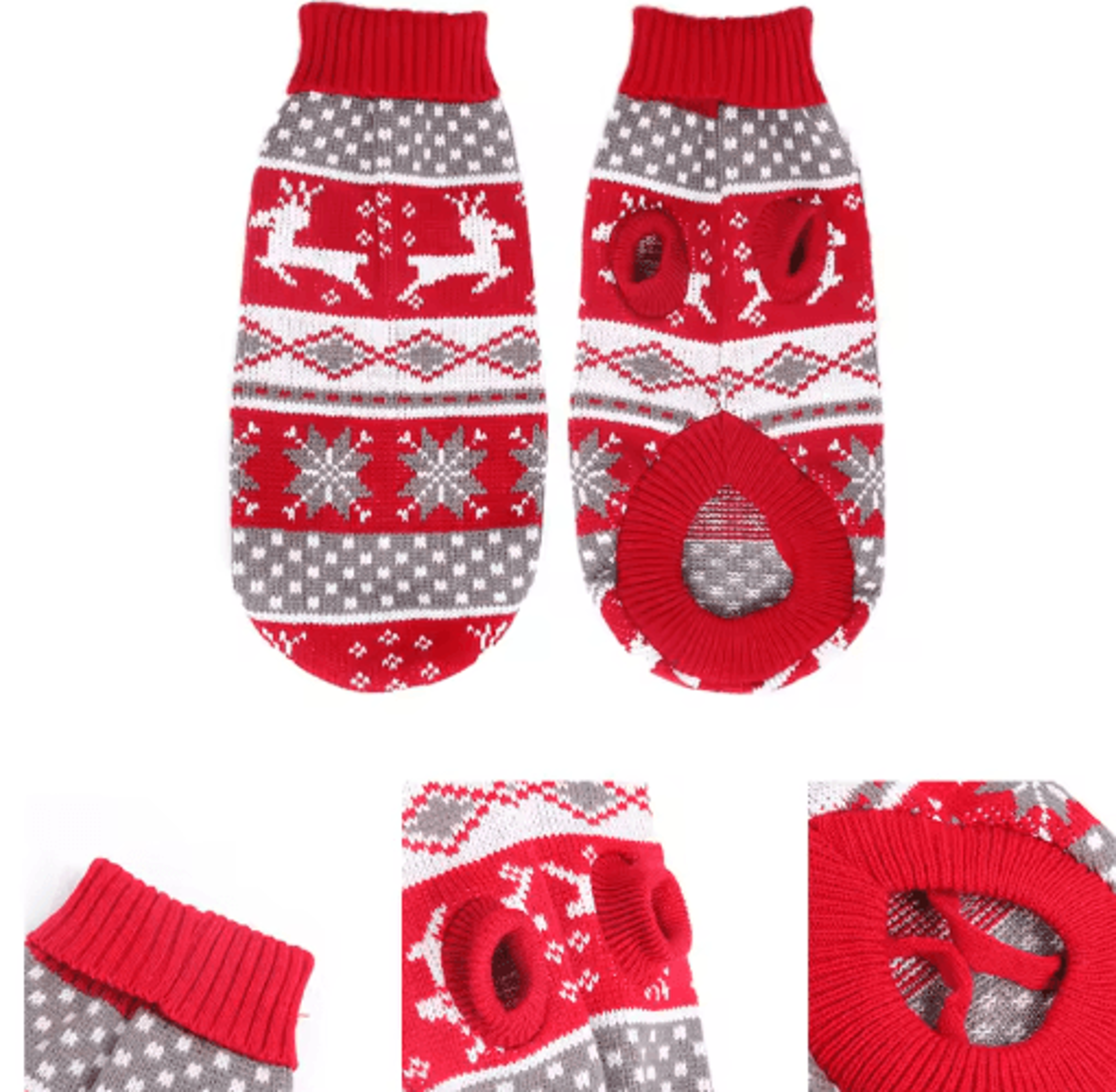 Warm Knitted Winter Dog Sweater For Small And Medium Dogs 8