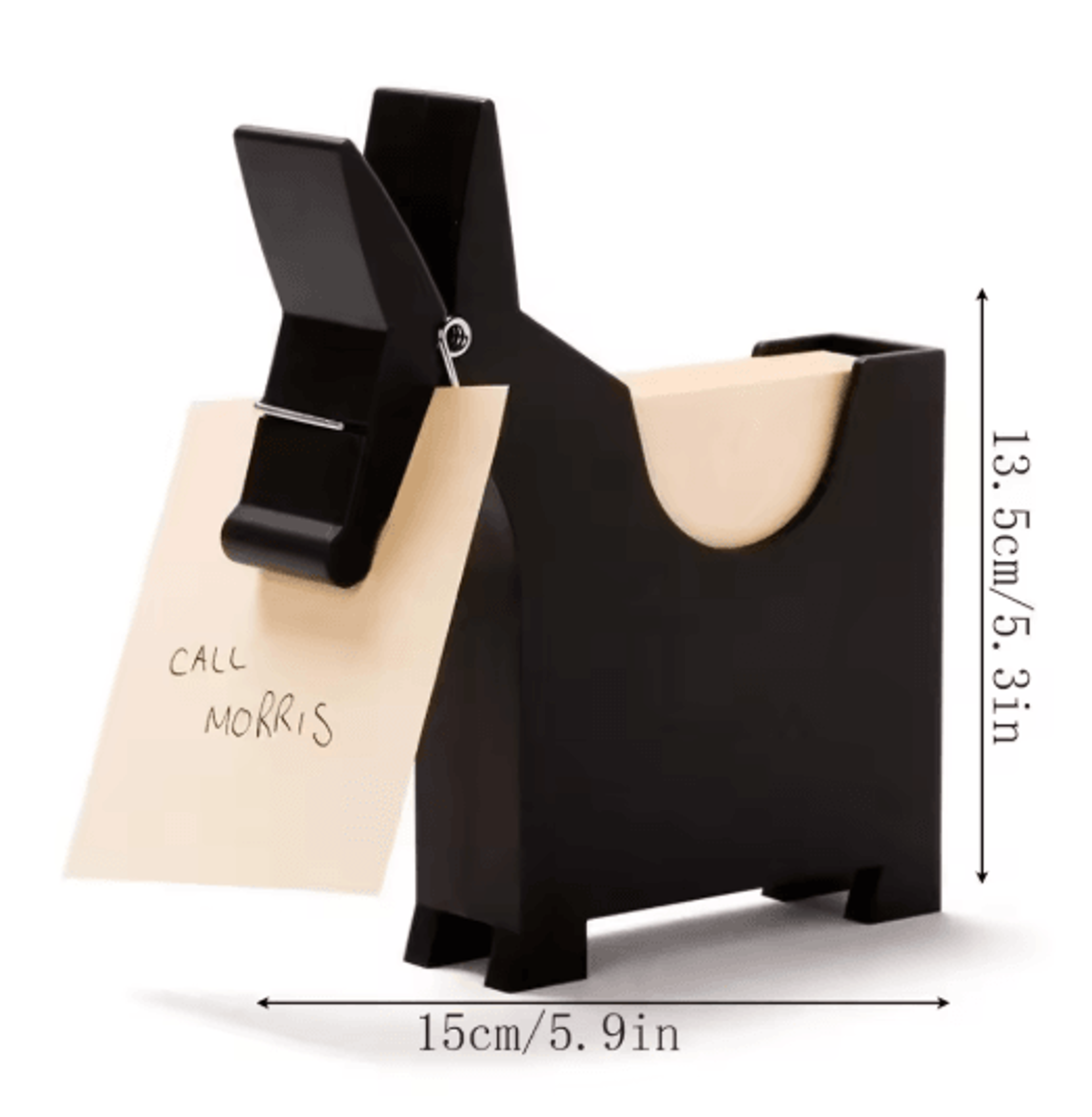 Cute Mule Desktop Memo Holder And Business Card Clip Organizer 3