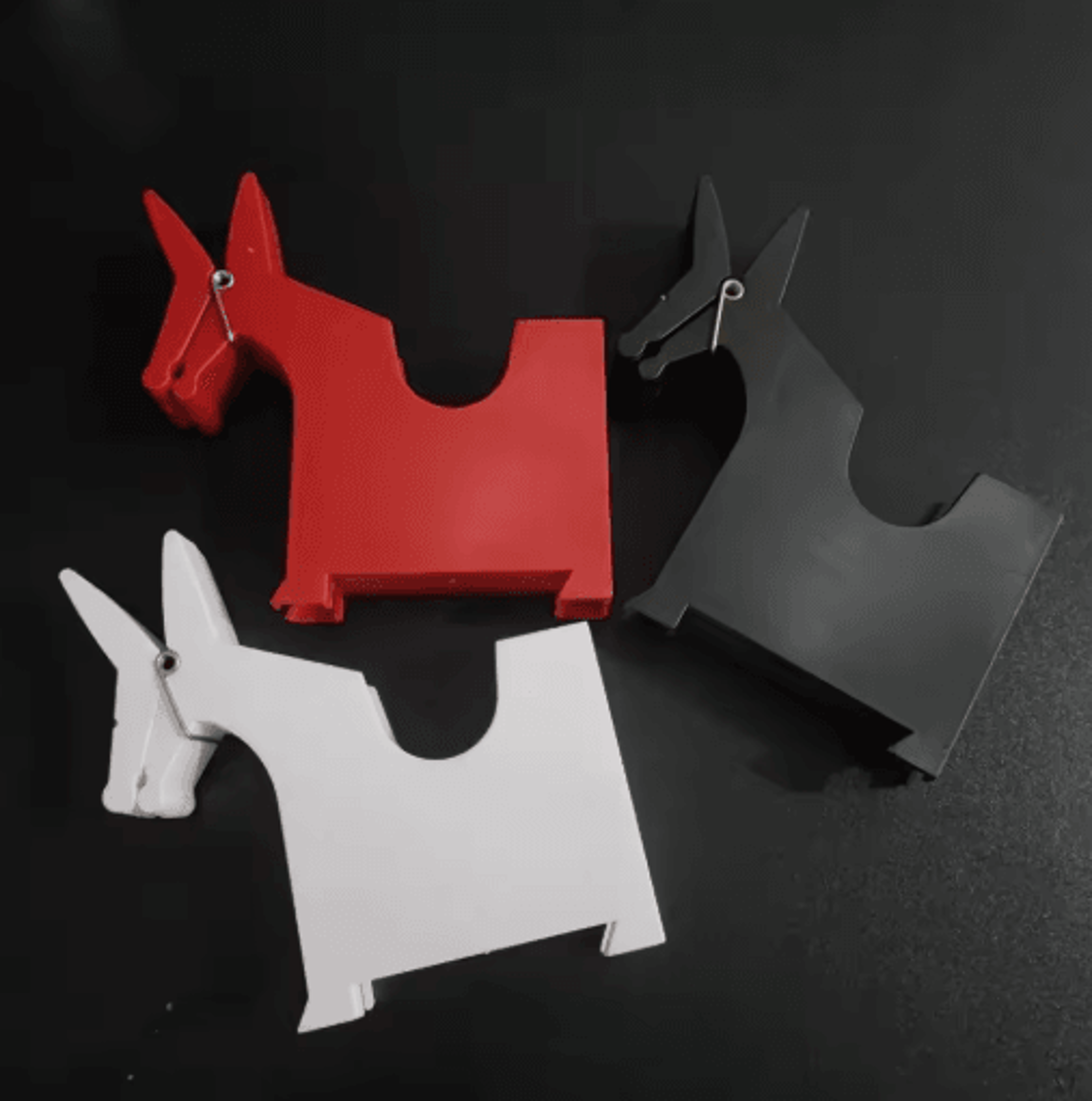 Cute Mule Desktop Memo Holder And Business Card Clip Organizer 4