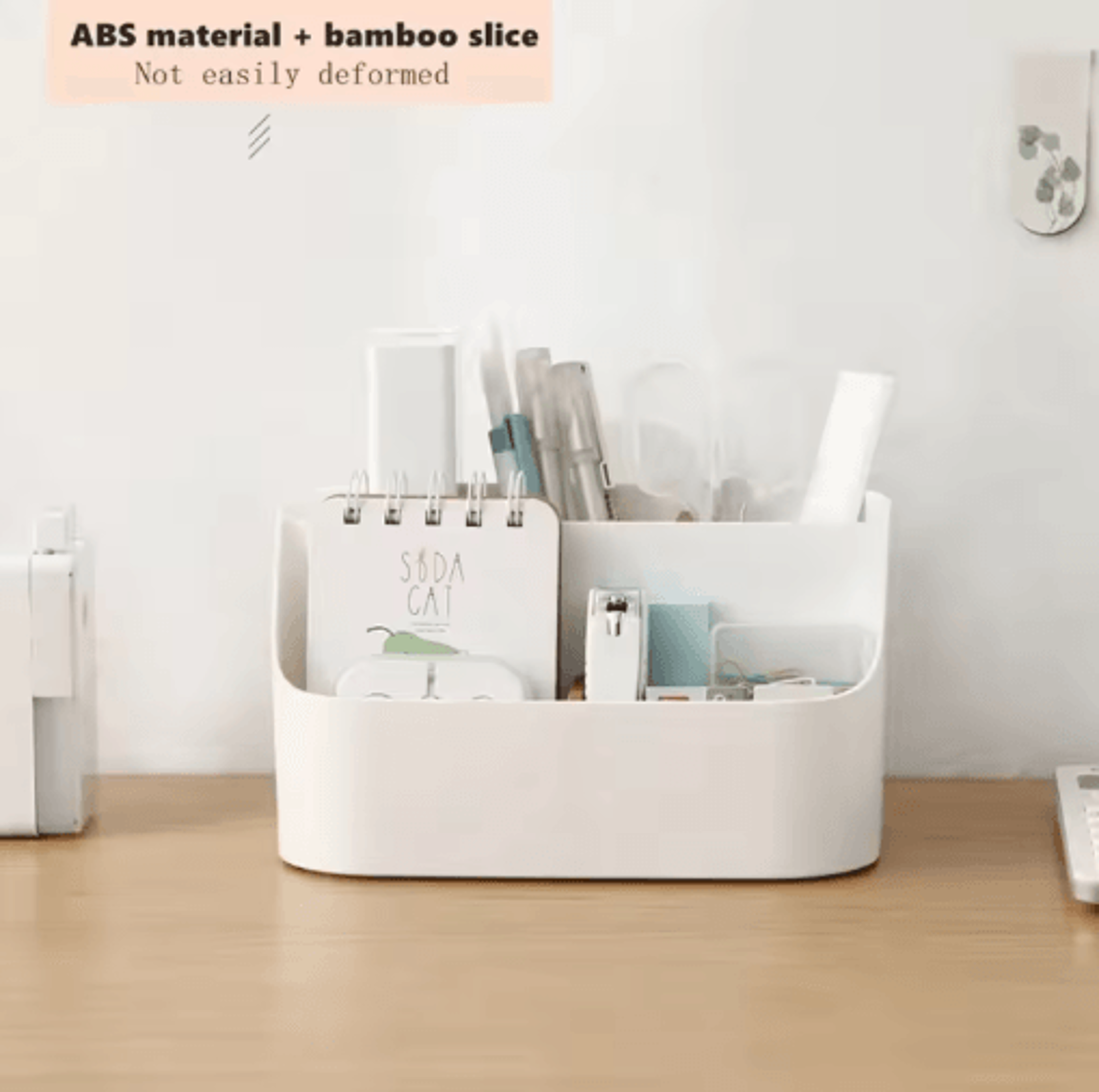Multi Purpose Desk Organizer For Office Supplies Makeup Brushes And Remotes 6