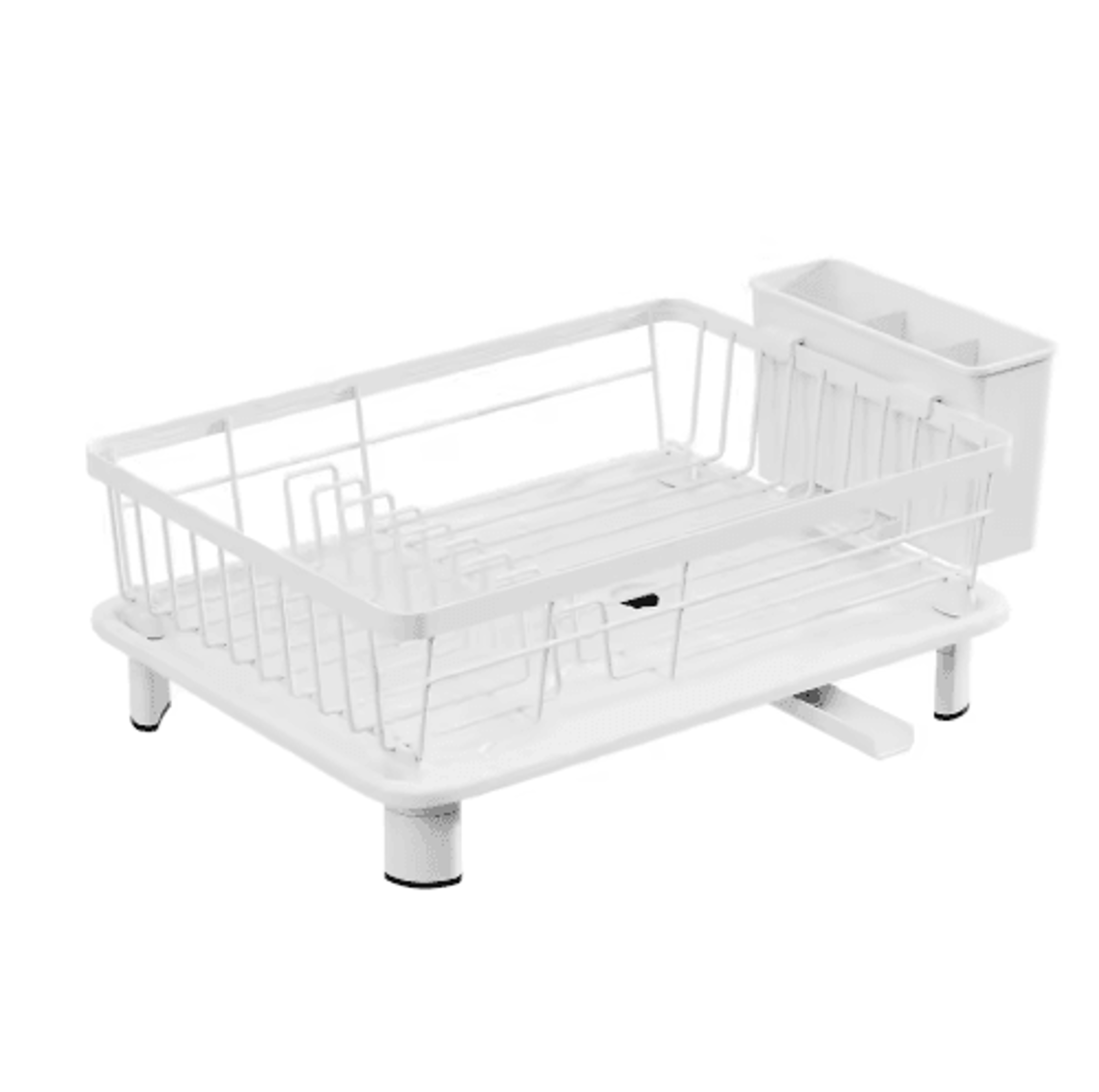 Compact Kitchen Dish Drying Rack Small Bowl  Plate Draining Storage Box 7