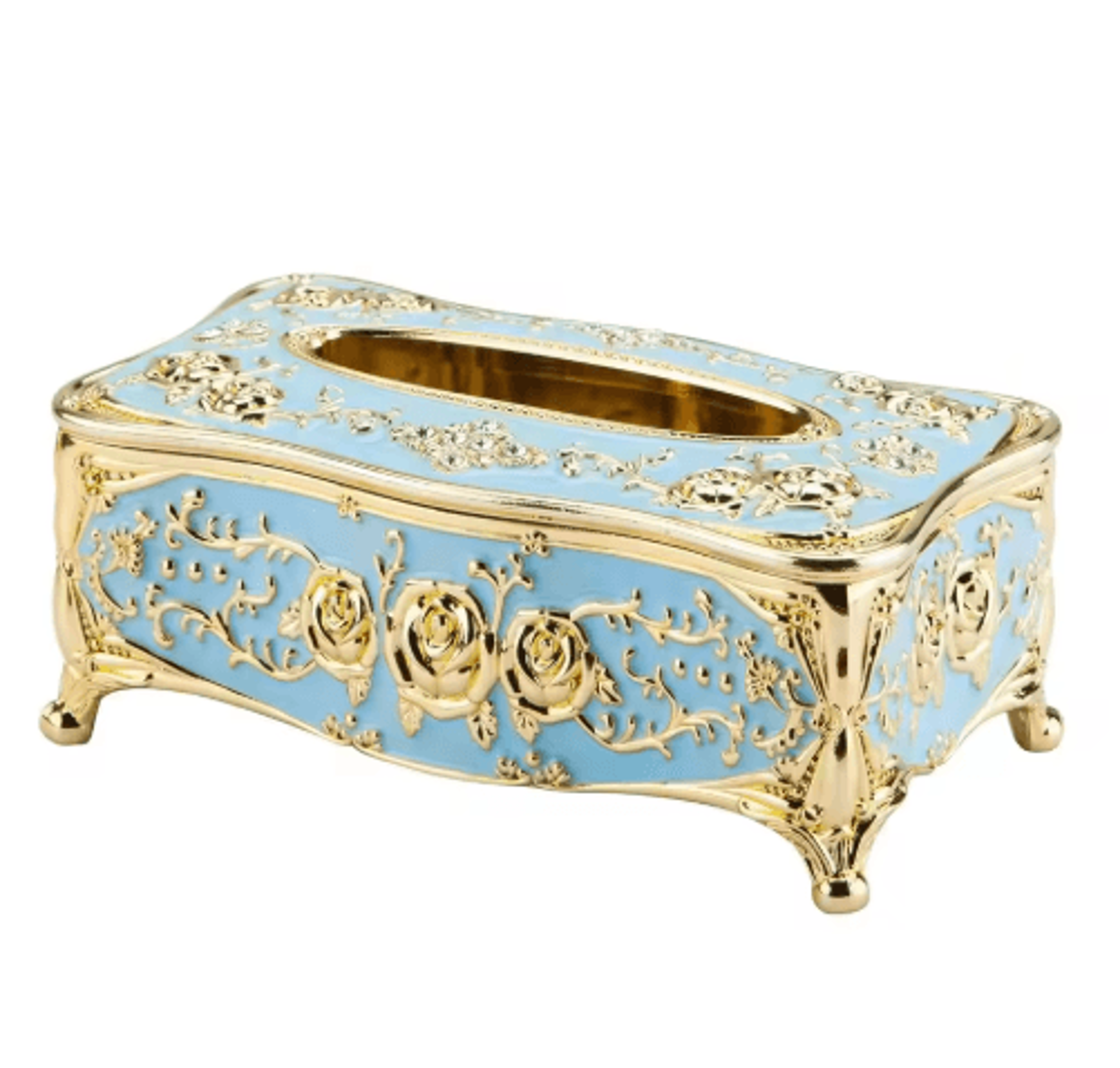 European Style Luxury Tissue Storage Box For Home  Hospitality 5