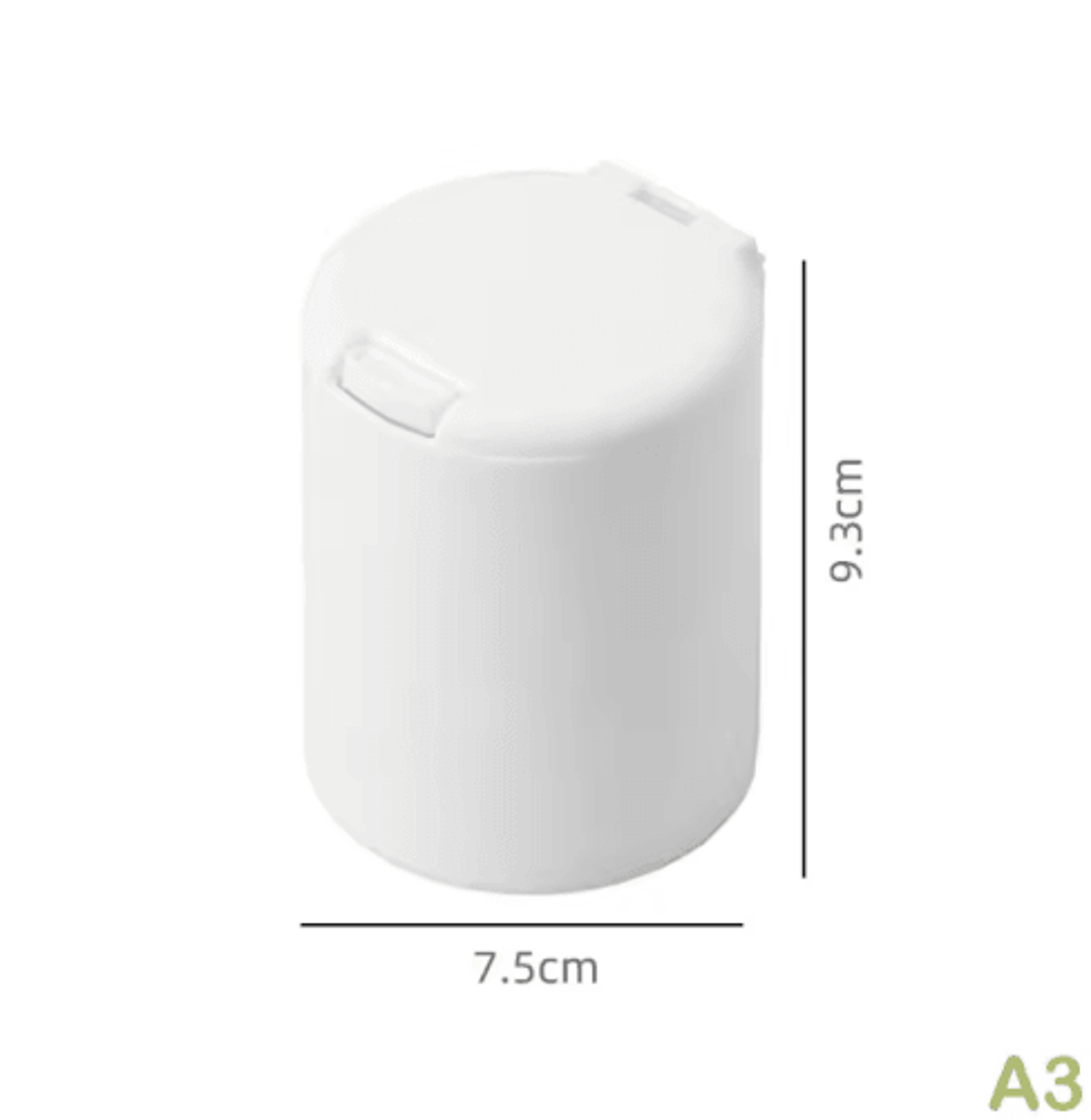 PureWhite Large Capacity Desktop Storage Box For Postcards  Stickers 1