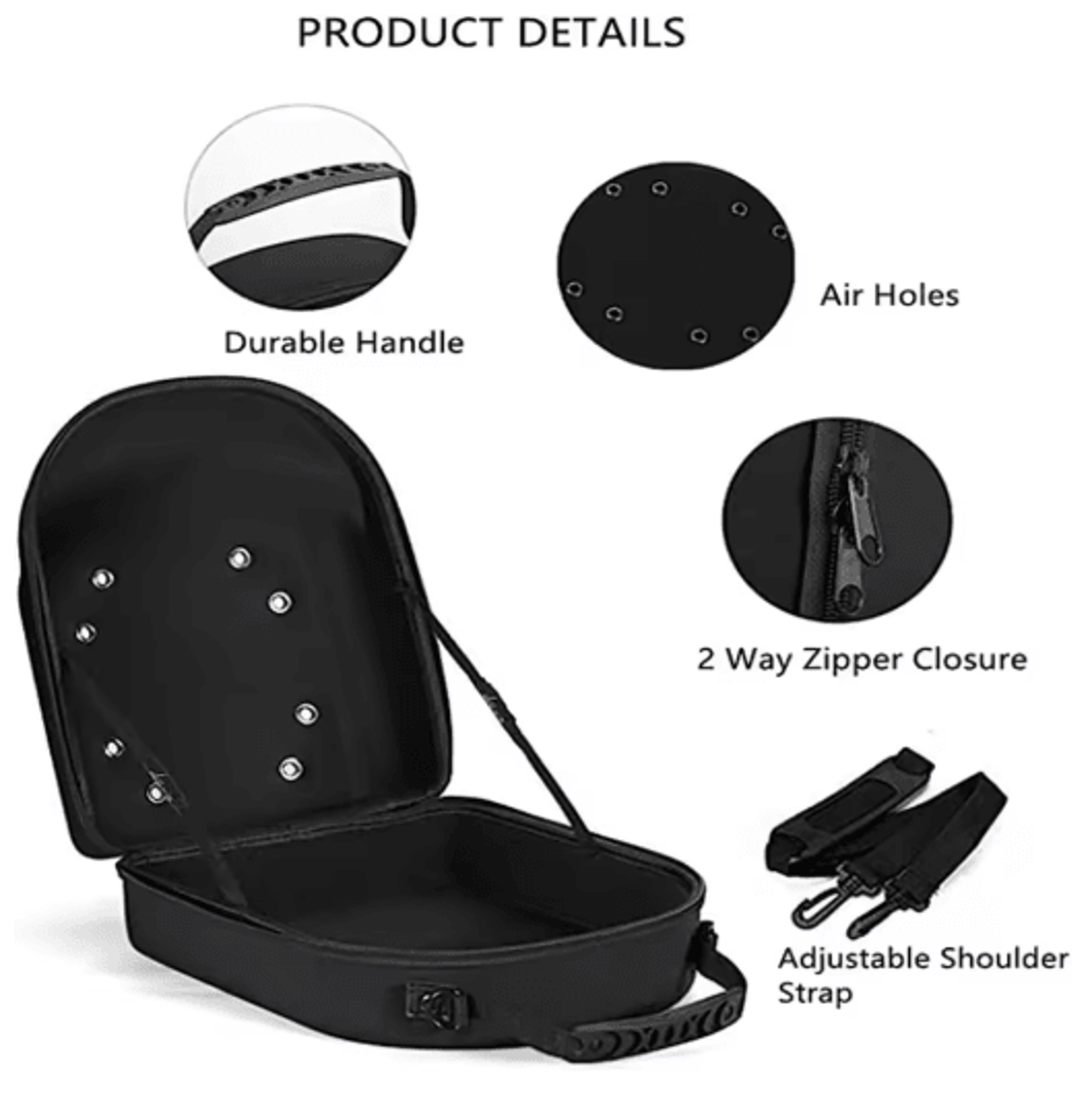 Baseball Cap Hat Travel Case Organizer For Secure Storage And Easy Carry 5