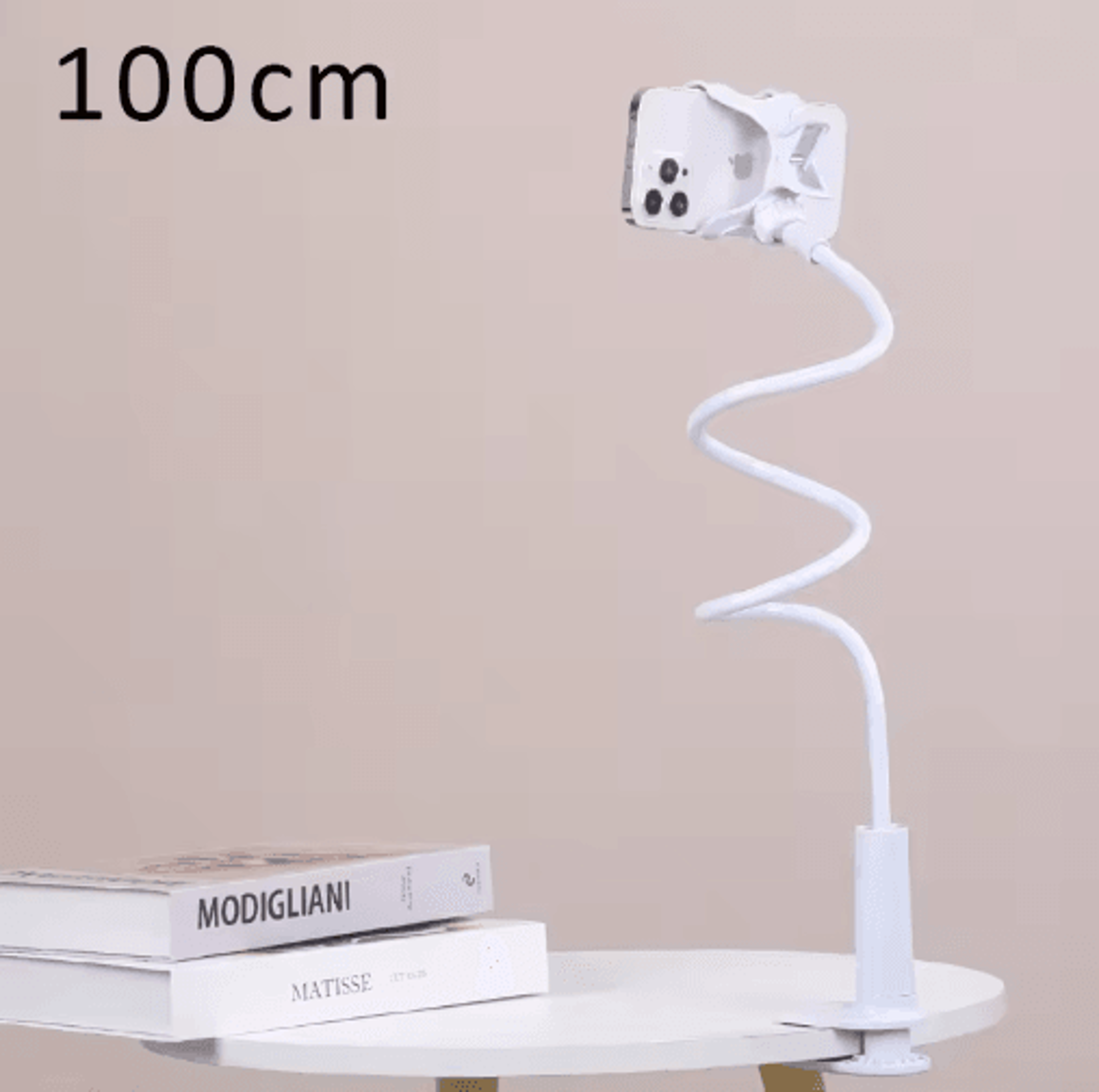 FlexClip 360 Phone Holder Stand  Adjustable Desk Mount  Lazy Mobile Phone Bracket 1