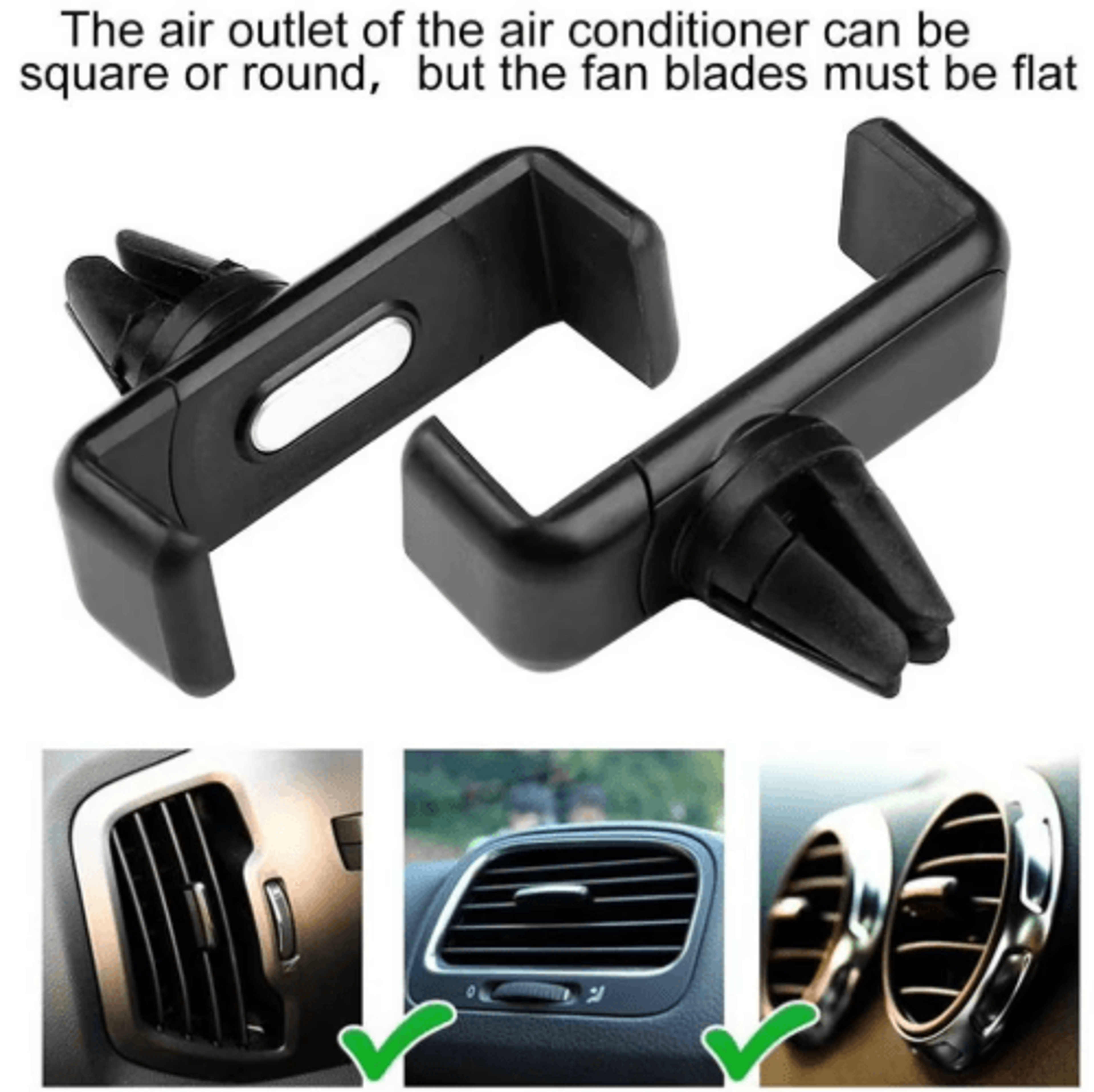 DriveGrip Universal Car Phone Holder  Dashboard Windshield  Vent HandsFree Mount 4