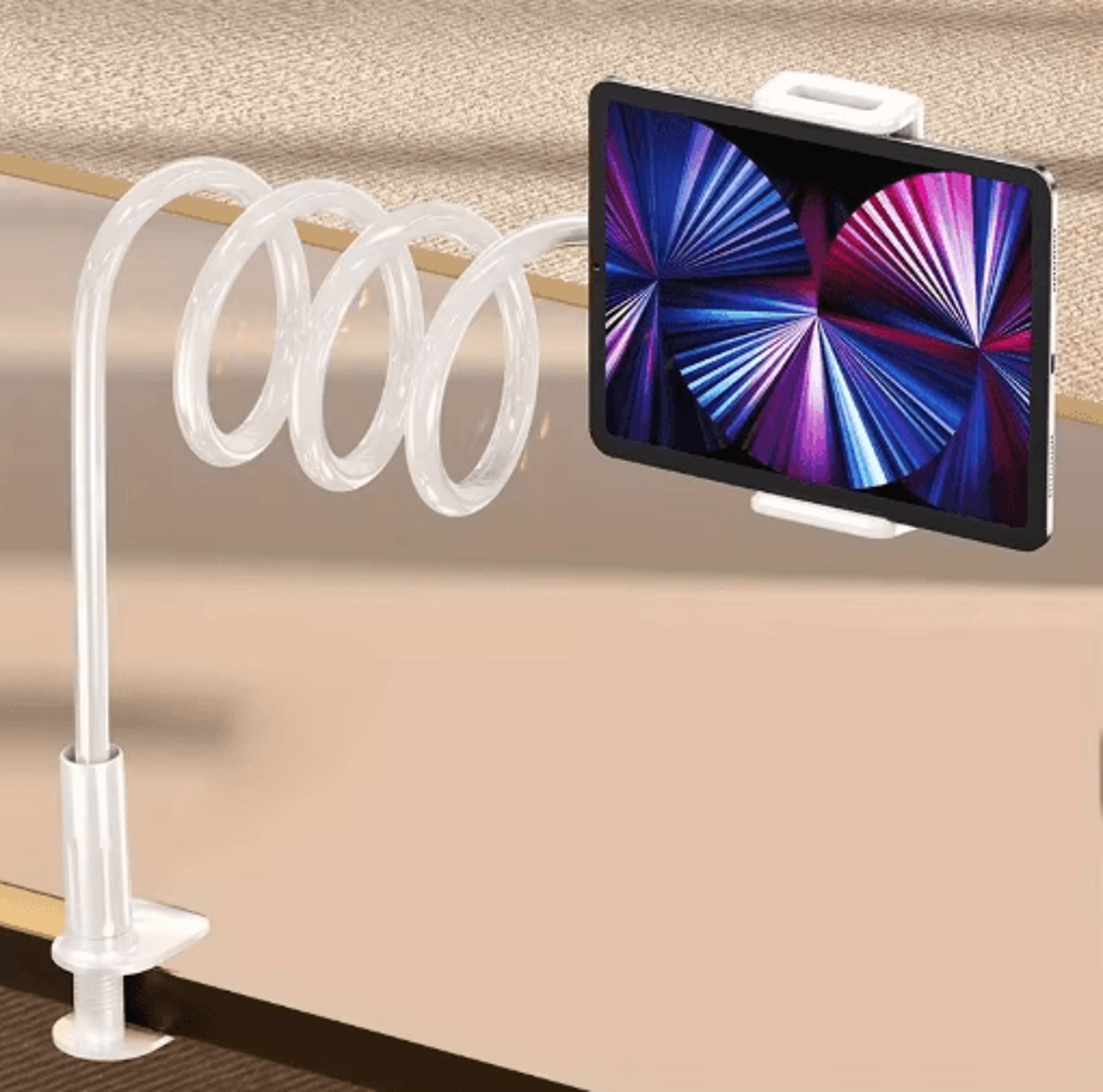 FlexView Lazy Bedside Phone  Tablet Stand  Adjustable Desktop Holder For IPhone IPad  Smartphones 2