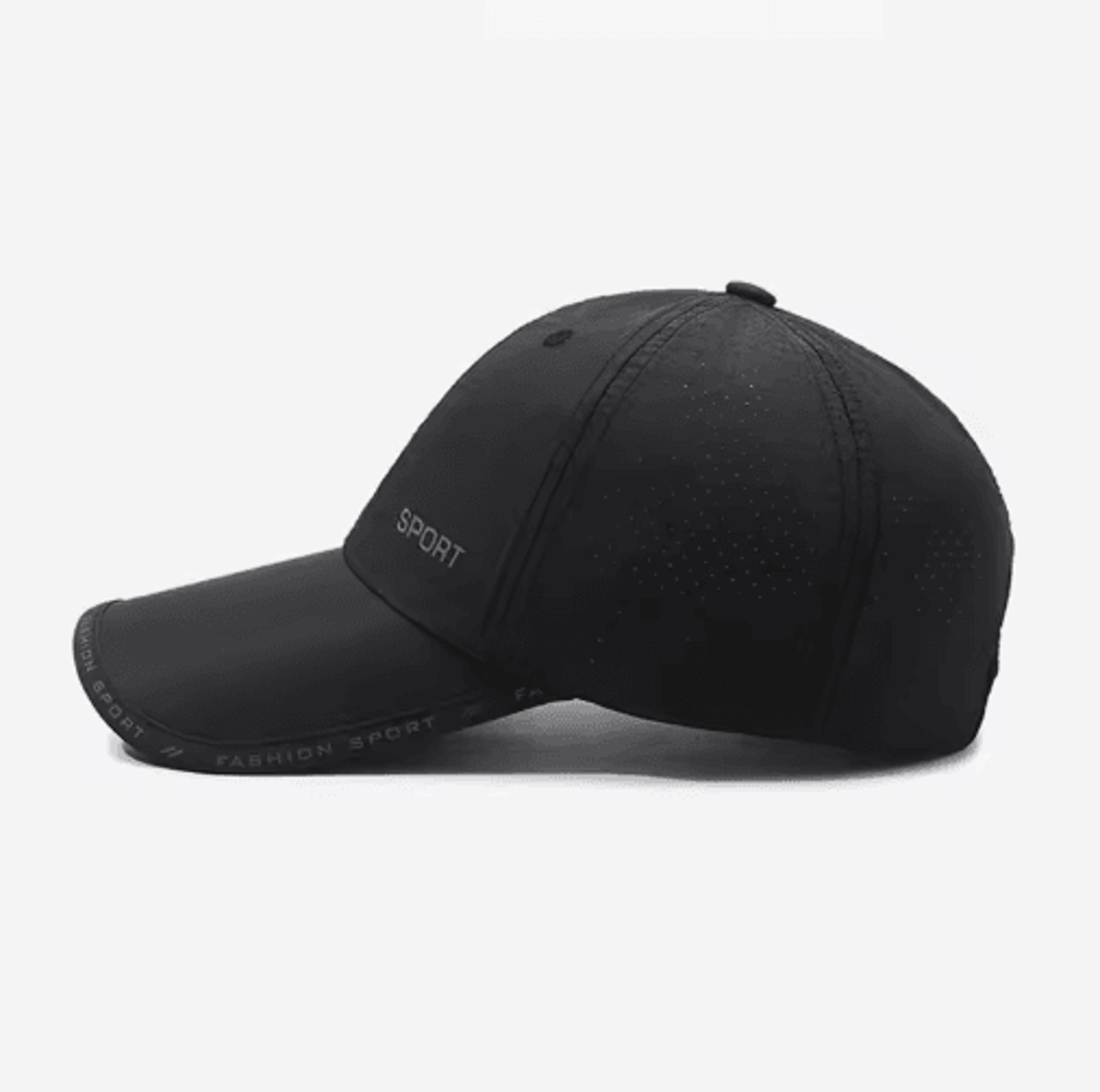 quick dry breathable sports baseball cap adjustable outdoor trucker hat