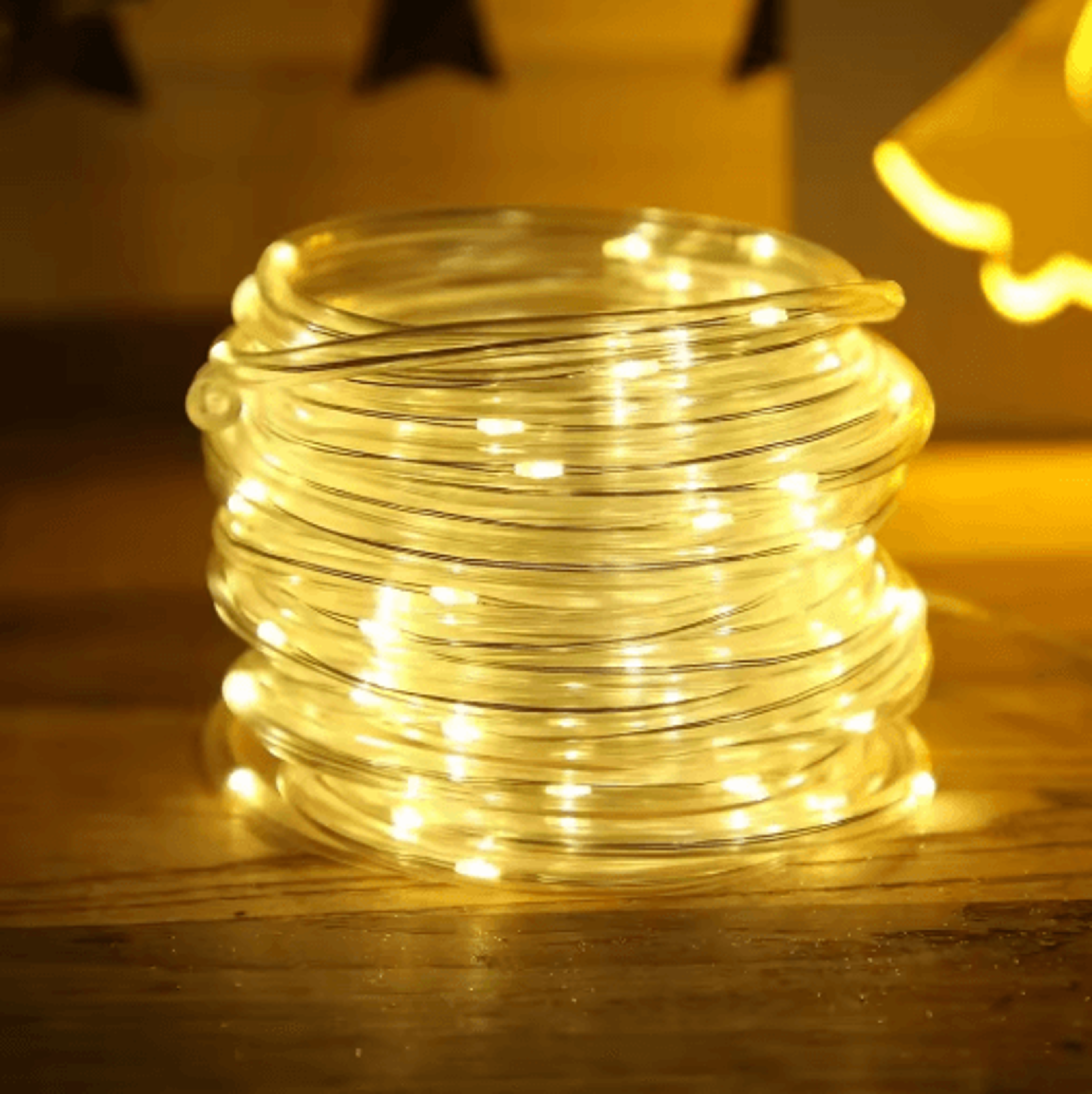 Outdoor Solar Rope LED Lights  Waterproof Tube String Lights For Garden  Christmas Decor 1