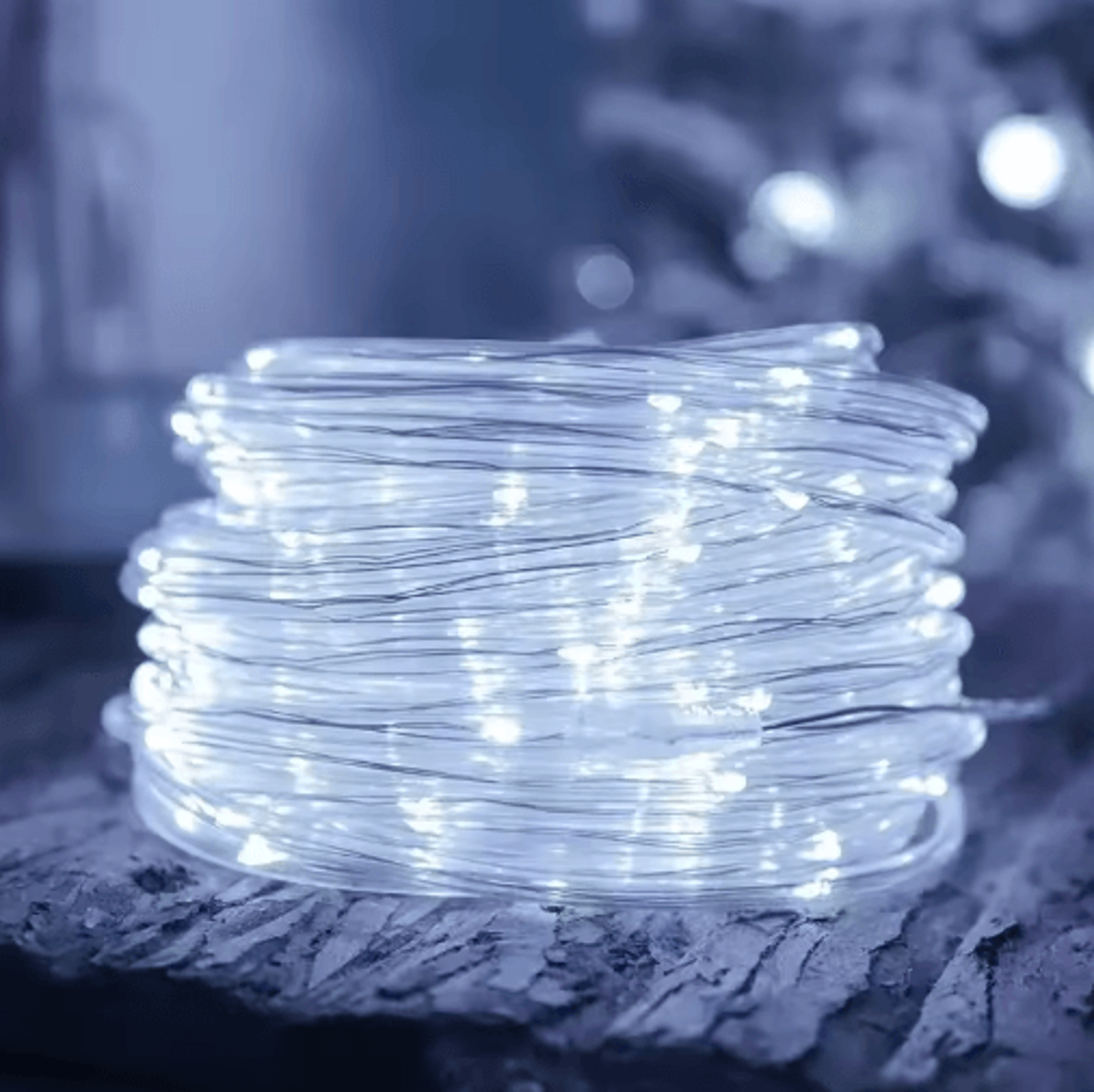 Outdoor Solar Rope LED Lights  Waterproof Tube String Lights For Garden  Christmas Decor 2