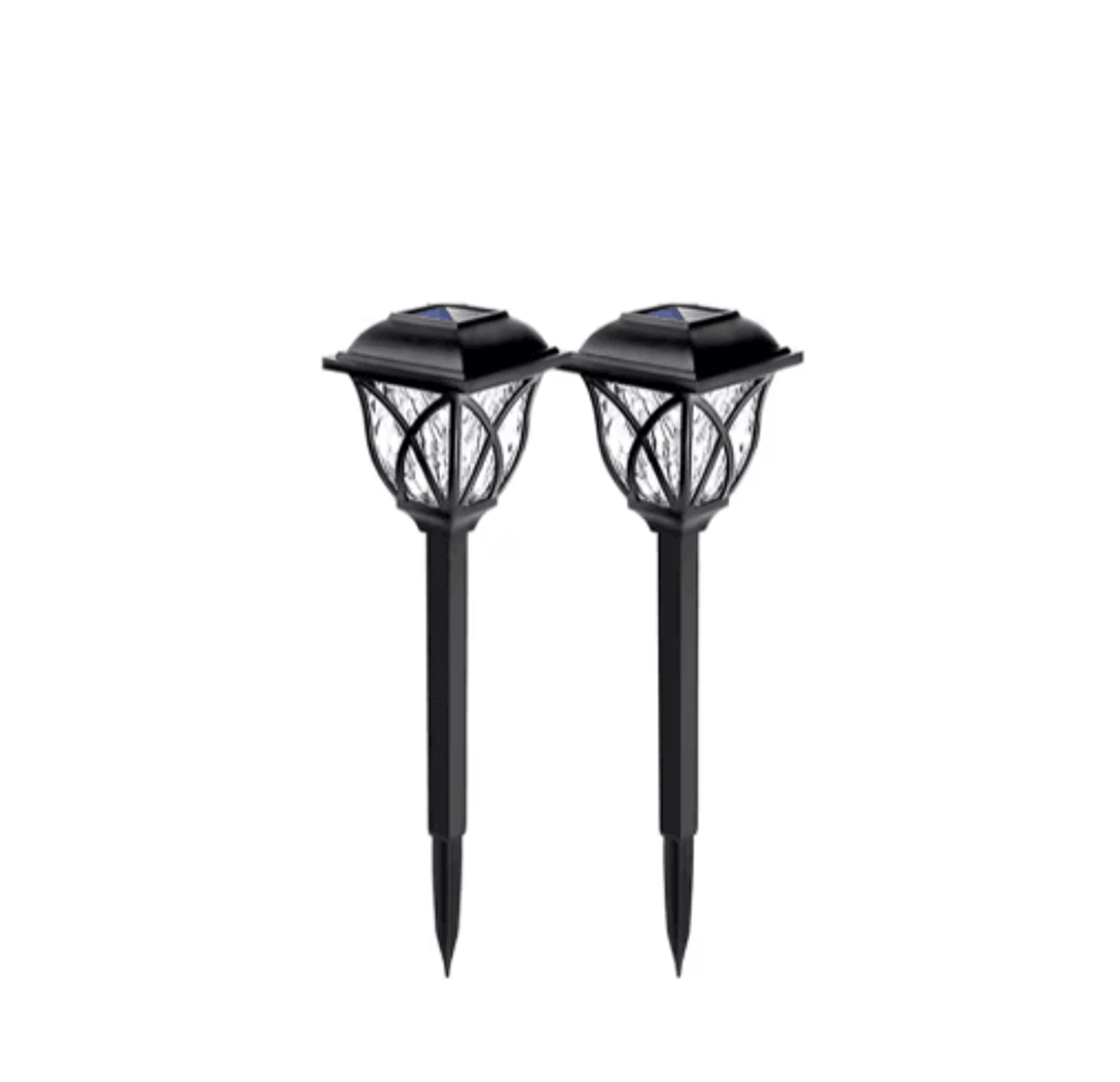 2PCS LED Solar Pathway Lights  Waterproof Outdoor Garden  Walkway Lighting 5