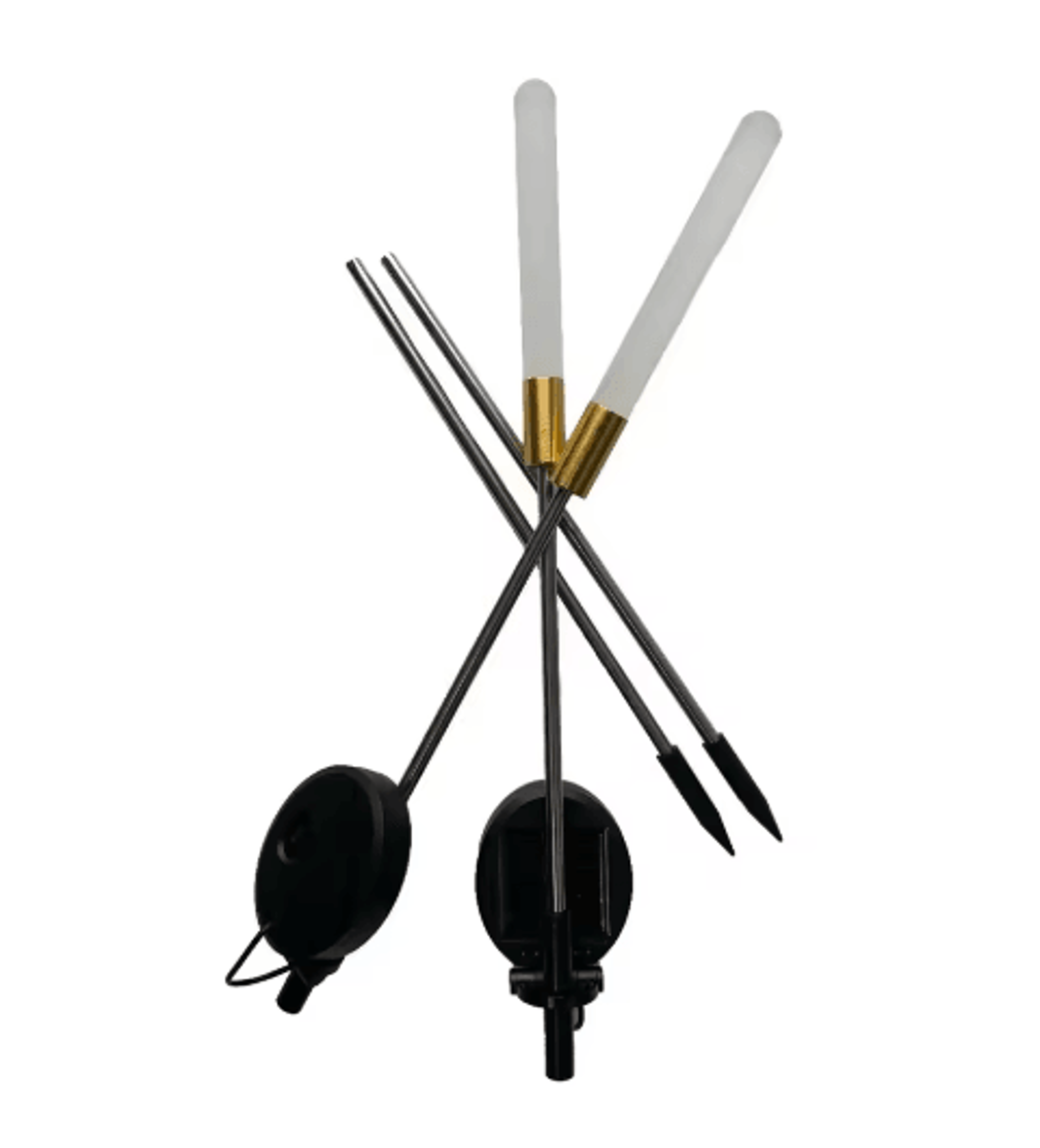 Luminous Solar Reed Garden Lights  Waterproof LED Decorative Flower Stake 2